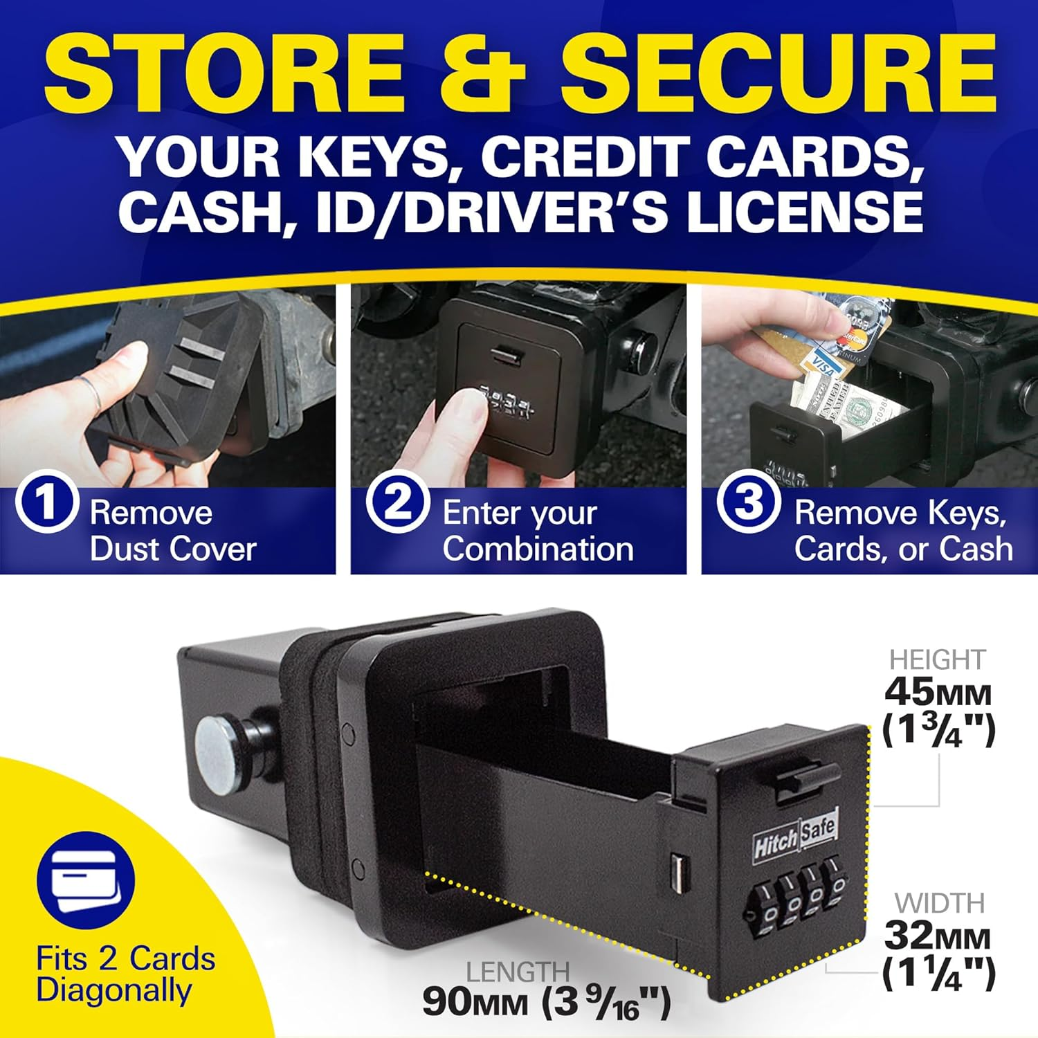 HS7000T Key Vault, Black