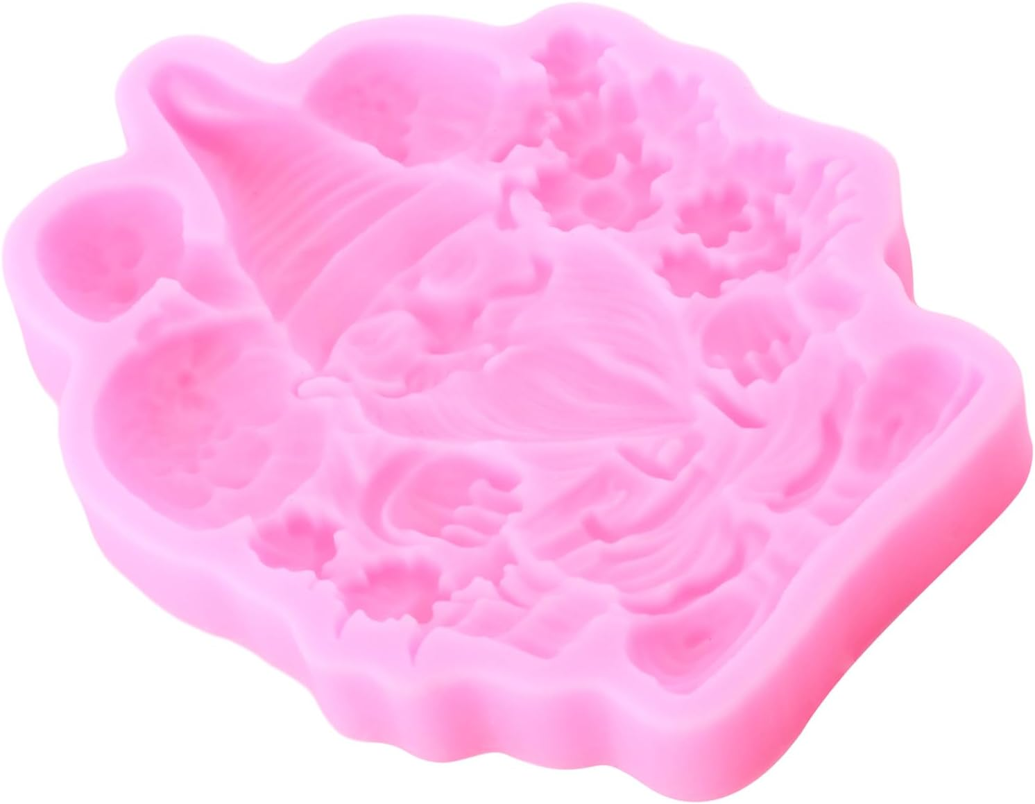 Christmas Fondant Molds Gnome Cake Decorating Silicone Molds Mushroom Chocolate Mold for Cupcake Topper Sugar Craft Chocolate Candy Gum Paste Polymer image number 5