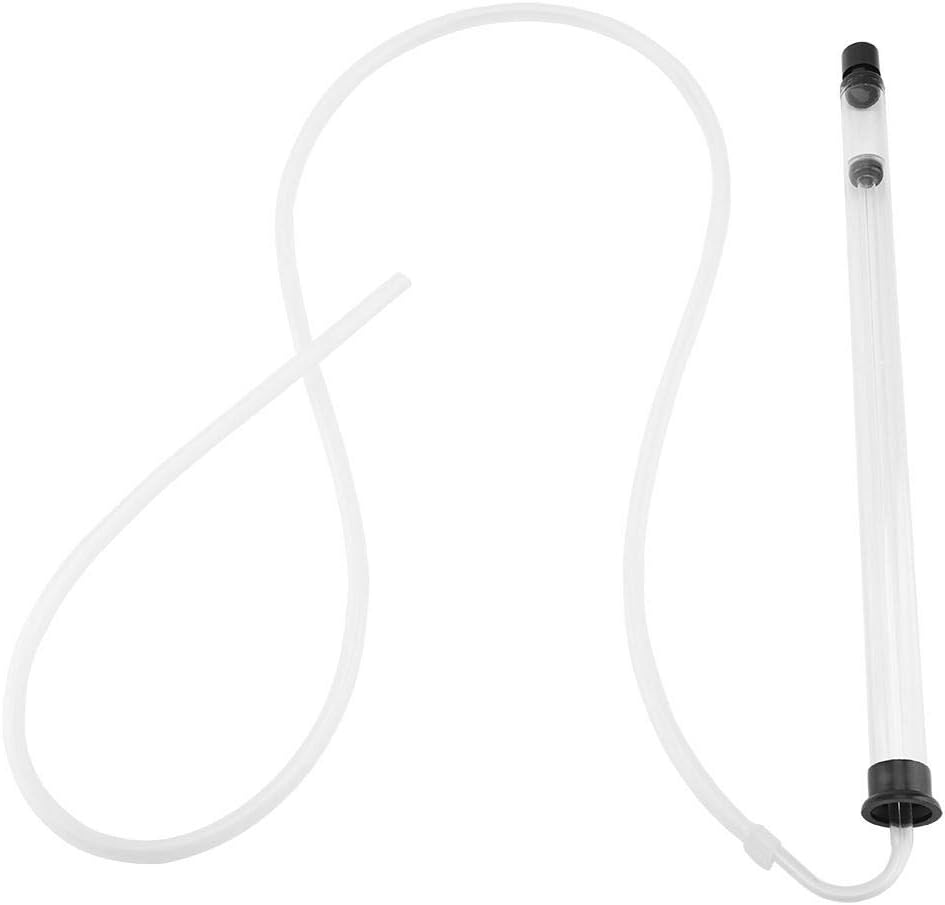 2PCS 15Inch Auto Siphon Racking Cane for Beer Wine Bucket Carboy Bottle with Plastic Tubing