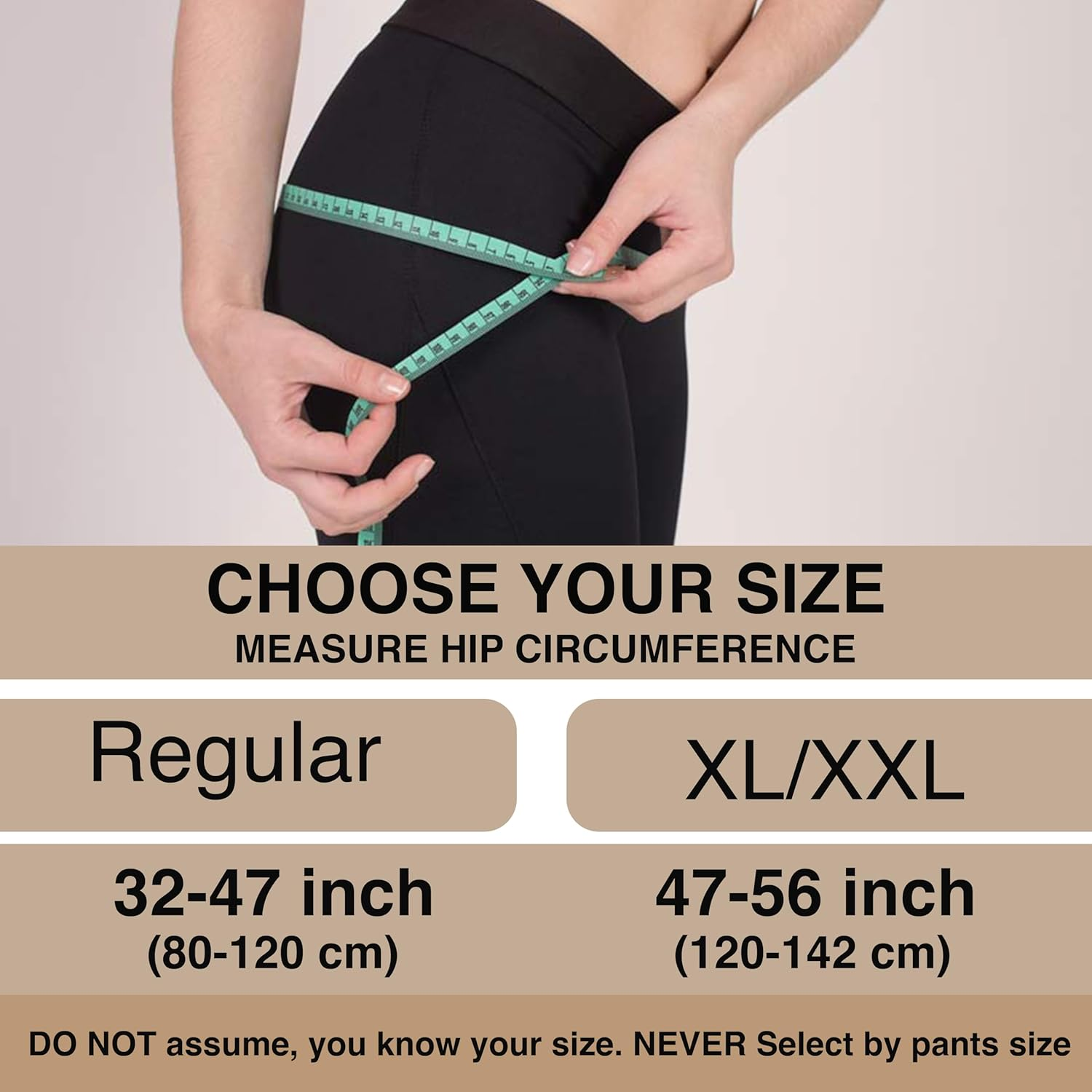 Wonder Care Sacroiliac SI Joint Hip Belt Pelvic Support Belt Lower Back Support Brace for Men and Women - Trochanter Belt - Sciatica Pelvis Lumbar Hip Pain Relief_Fits to 32"-47" image number 6