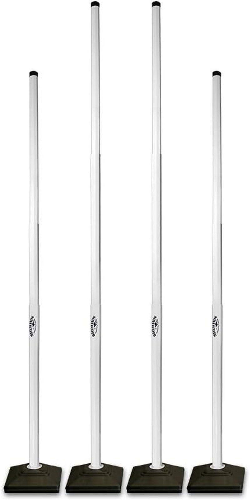 Sherrin 4391/GOAL Training Retractable Goal Posts Set with Bag image number 1