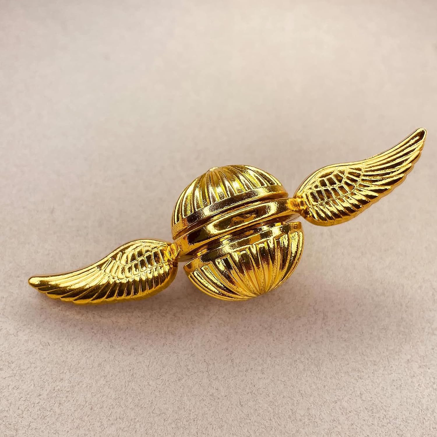 Fidget Hand Spinner Toys for Kids Adults, Sensory Magic Orb Gifts for Fans of the Medieval Magical World, Idea Finger Toys for Stress Relief anti Anxiety(Golden) image number 1