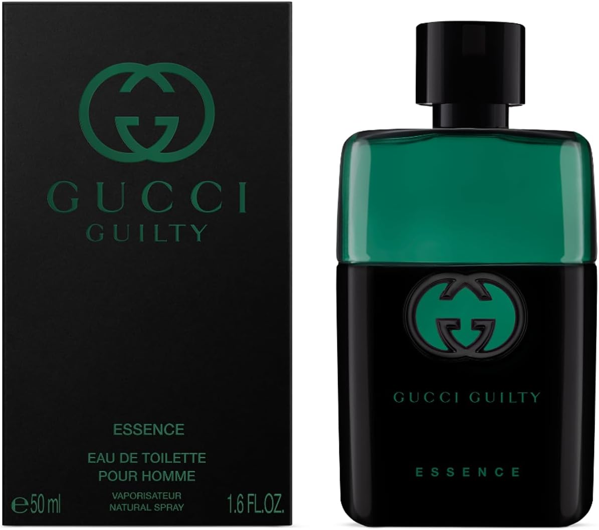 Gucci Men'S Guilty Black Essence Eau De Toilette Spray 50 Ml