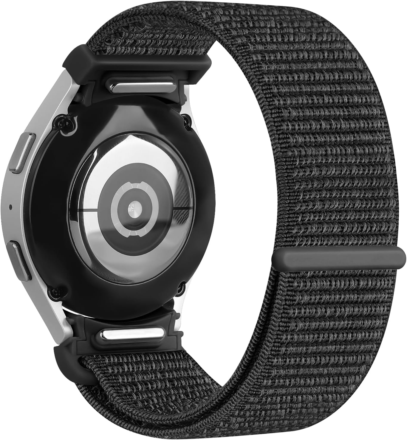 Nylon Sport Loop for Samsung Galaxy Watch 7/6/5/4 40Mm 44Mm/Fe/Galaxy Watch 6 Classic 43Mm 47Mm/Watch 5 Pro 45Mm/Watch 4 Classic 42Mm 46Mm, 20Mm One Click No Gap Breathable Sports Band