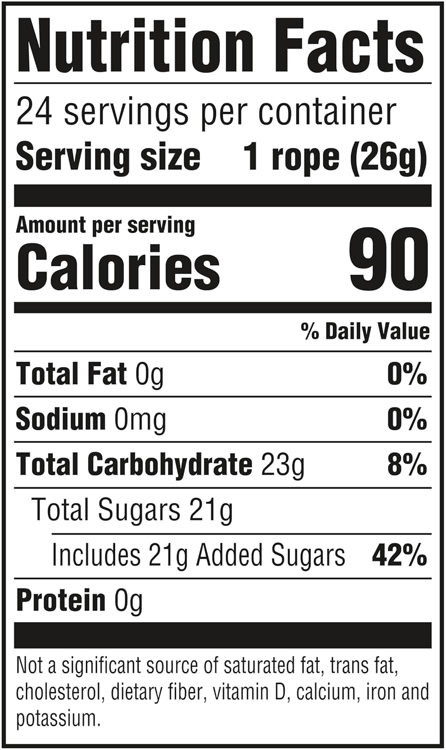 Nerds Rope Tropical Soft & Chewy Candy 26G X 24 Pack image number 2