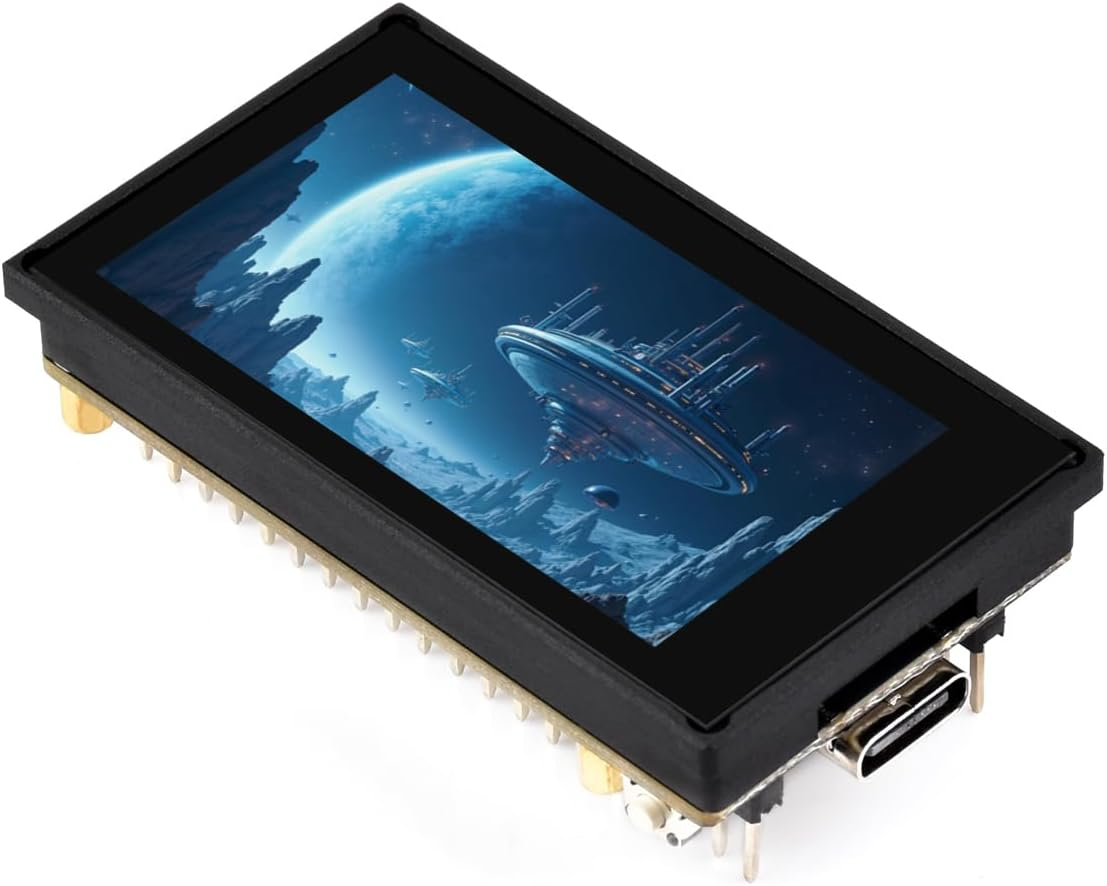 Waveshare ESP32-C6 1.9Inch Display Development Board, 170&times;320 Pixels, 262K Colors, 160Mhz RISC-V Single-Core Processor, WI-F 6 & Blue-T, 90&deg; Rotation Support, with Touch Function image number 6