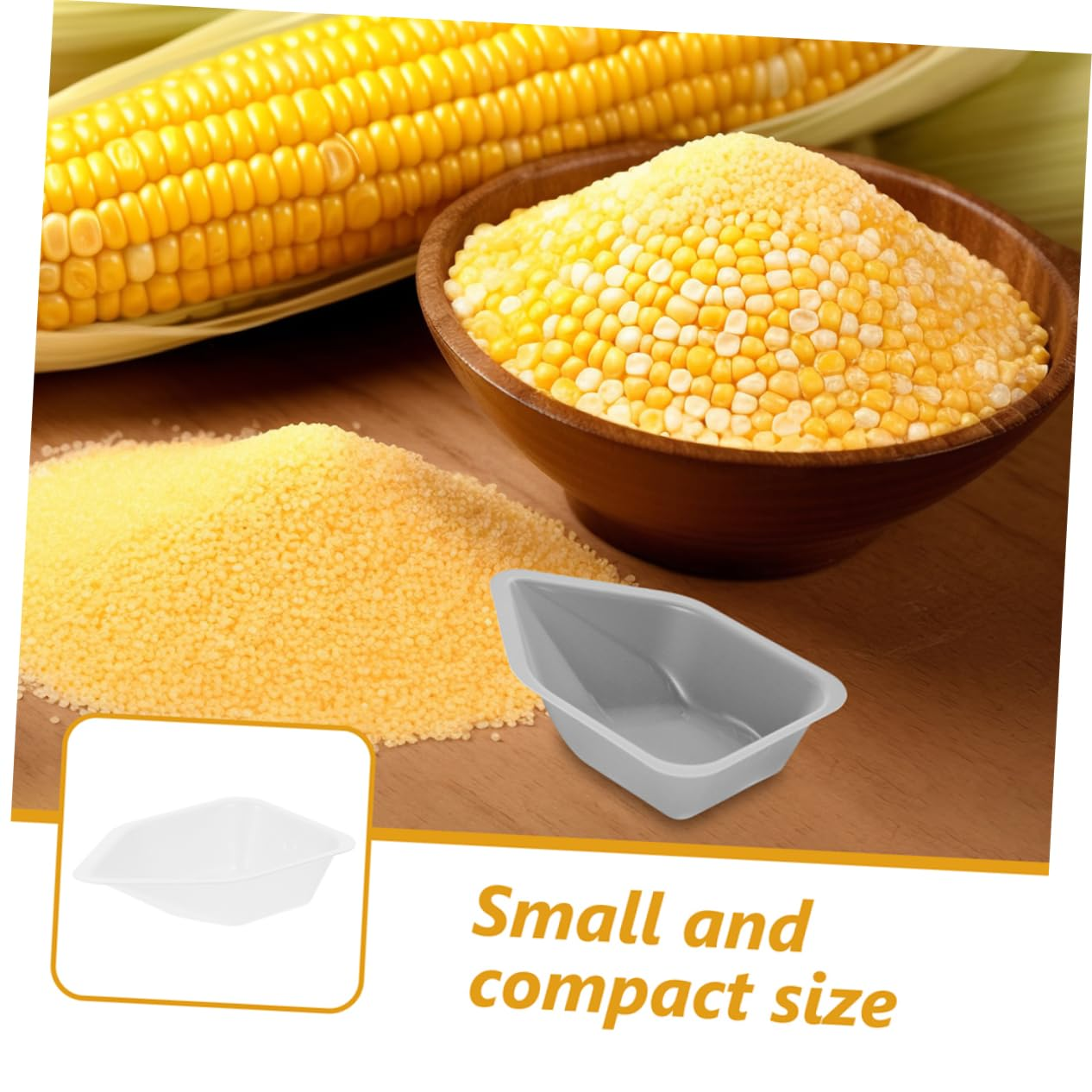 SOLUSTRE 10Pcs Plastic Weighing Dish Weighing Trays Food Scale Laboratory Weigh Boat Small Plastic Tray for Powder Epoxy Crafts image number 1