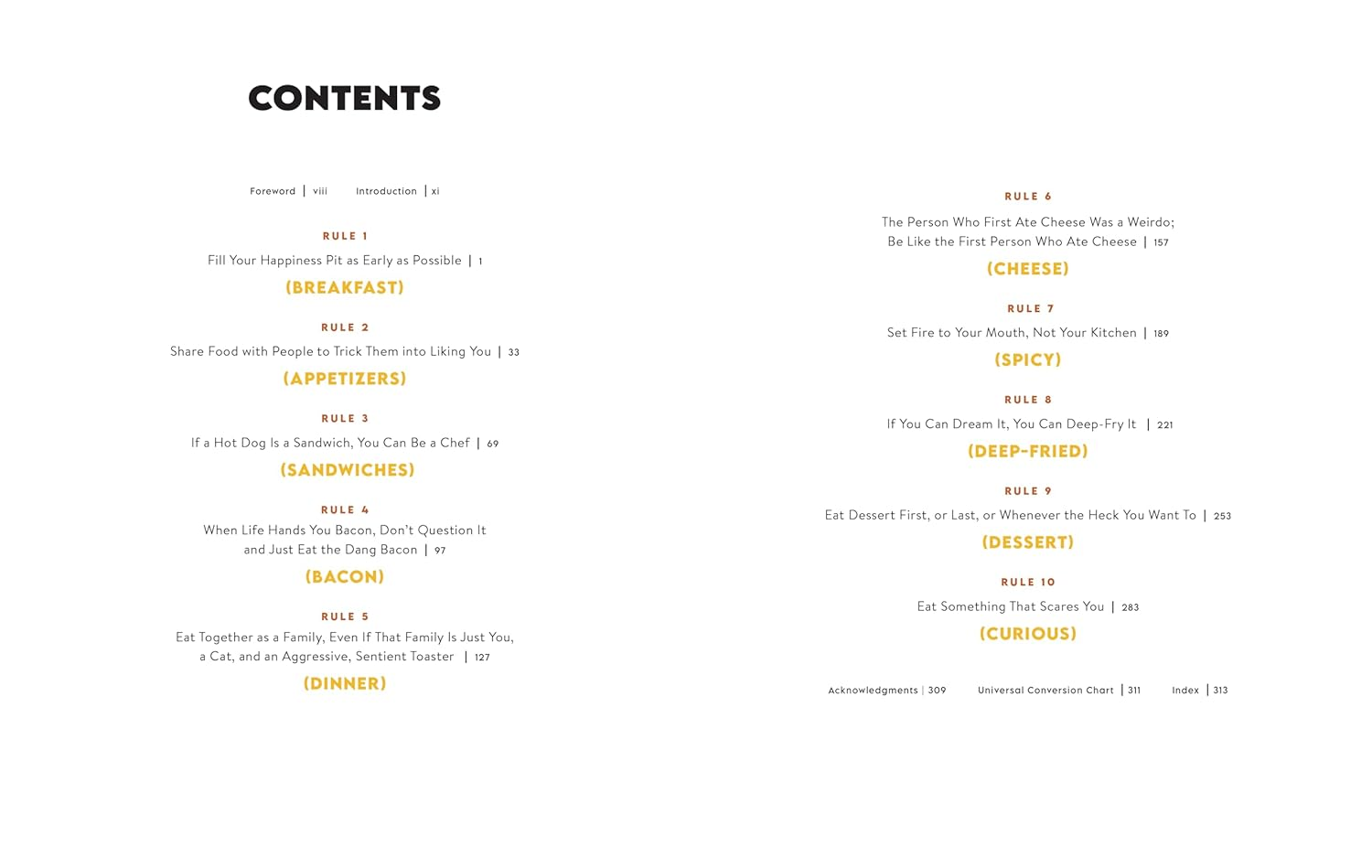 Rhett & Link Present: the Mythical Cookbook: 10 Simple Rules for Cooking Deliciously, Eating Happily and Living Mythically image number 2