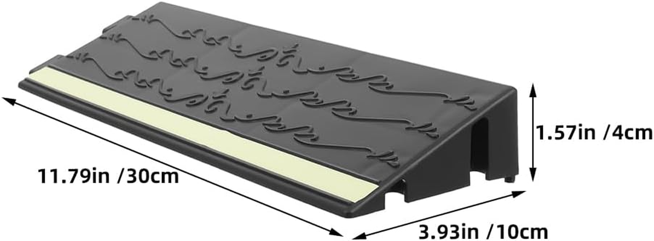 Vaguelly Ramp for Steps Versatile Doorway Indoor Use Sturdy Slip Resistant for Cleaning Floors Carpets Safe Convenient Slope Design image number 6