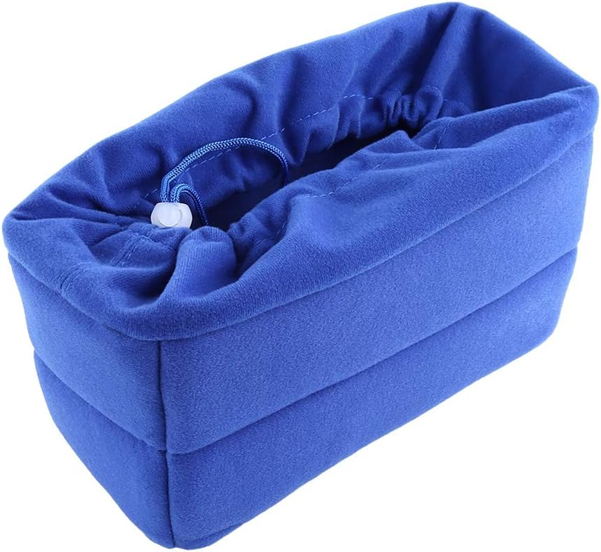 Universal Padded Camera Insert - Shockproof DSLR Sleeve Cover for Lenses, Backpack, Laptop & Trolley Bag (Black)