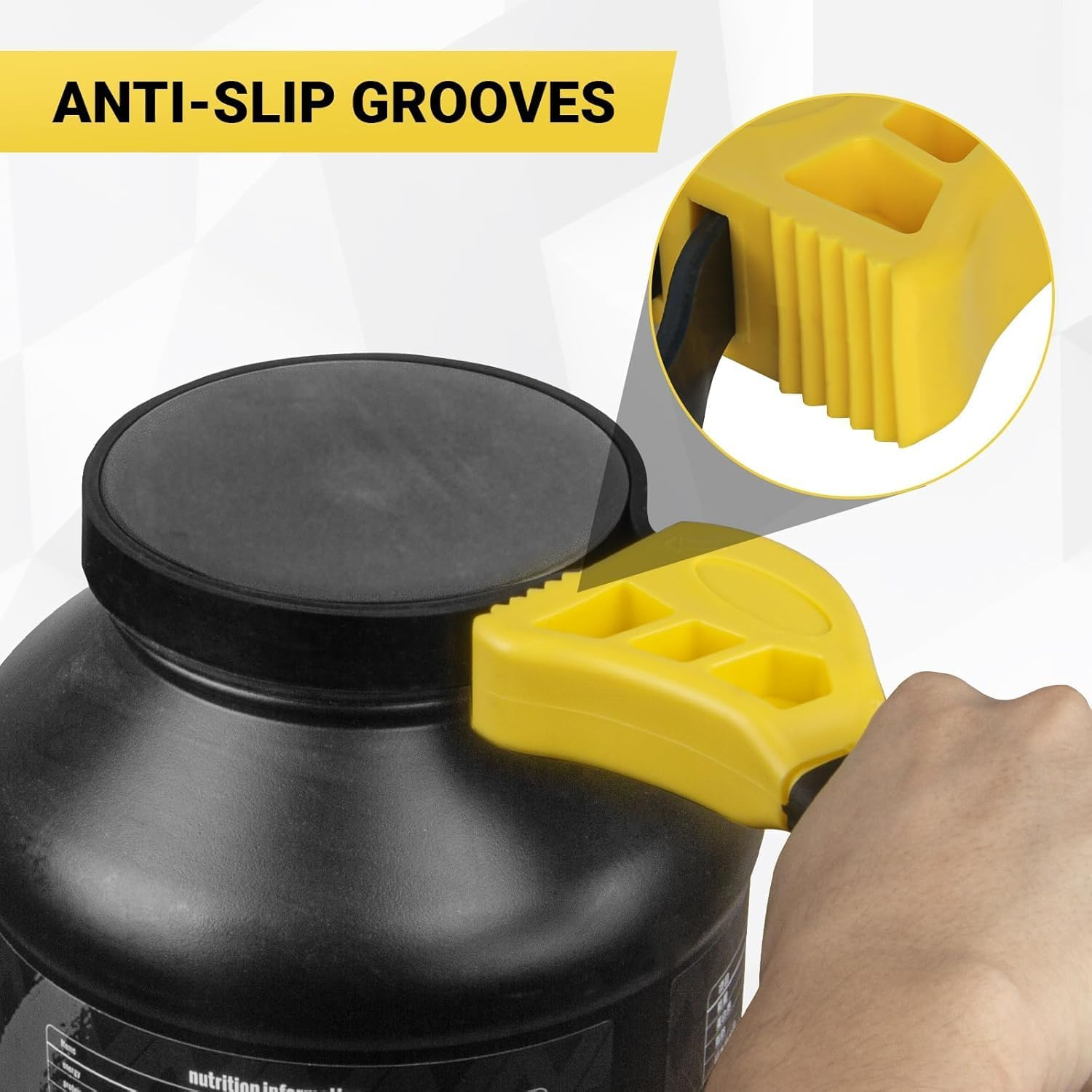 Strap Wrench Set Adjustable Rubber Belt Wrench for Oil Filter Wrench Set, Jar Opener, Fit Shower Head/Water Filter 4" (Small) & 6"(Large), Pack of 2 image number 1