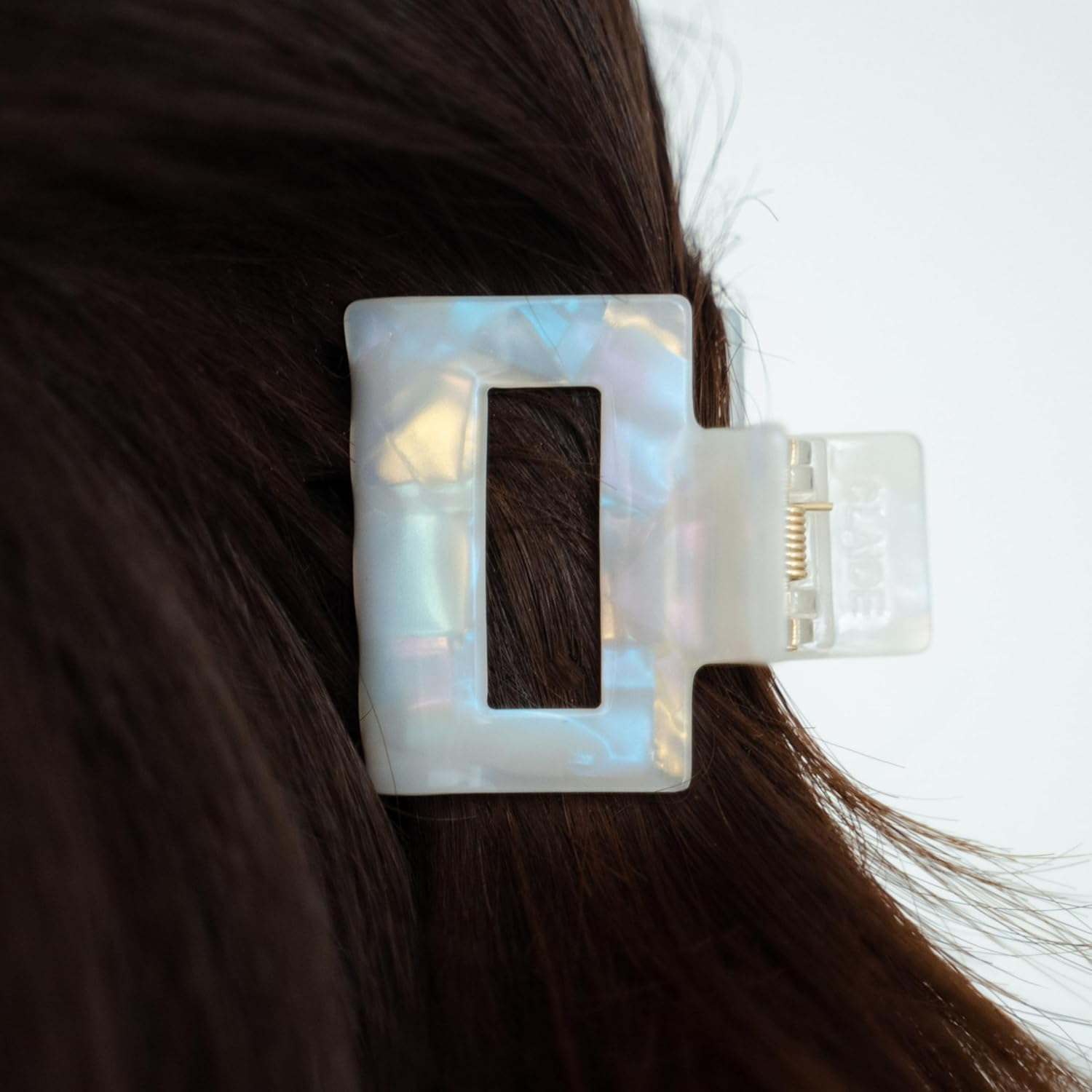 CLAIDE Wilma Hair Claw Made of Organic Acetate - Women'S Hair Clip without Piercing with Strong Hold for Day and Night image number 3