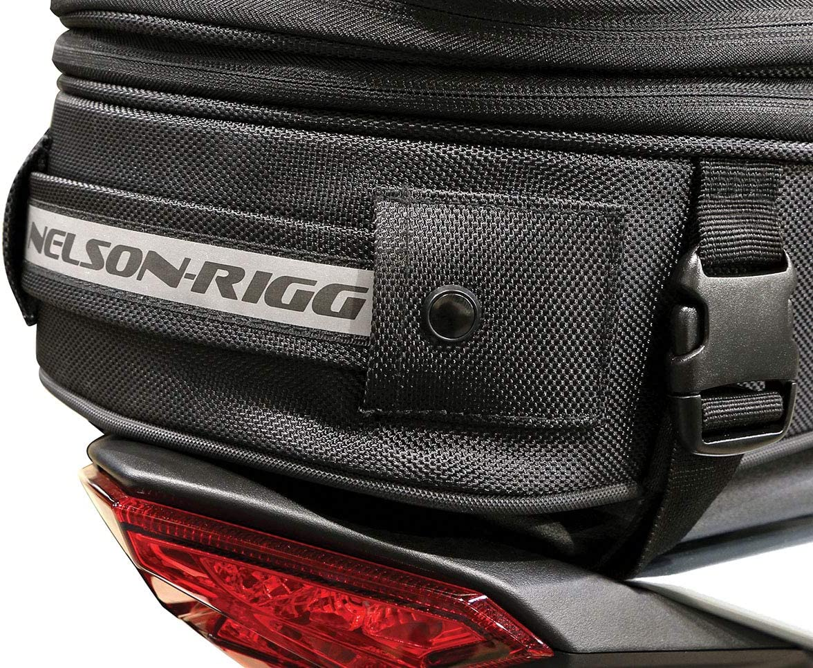 Nelson Rigg CL-1060-R Black Commuter Lite Motorcycle Tail Bag image number 6