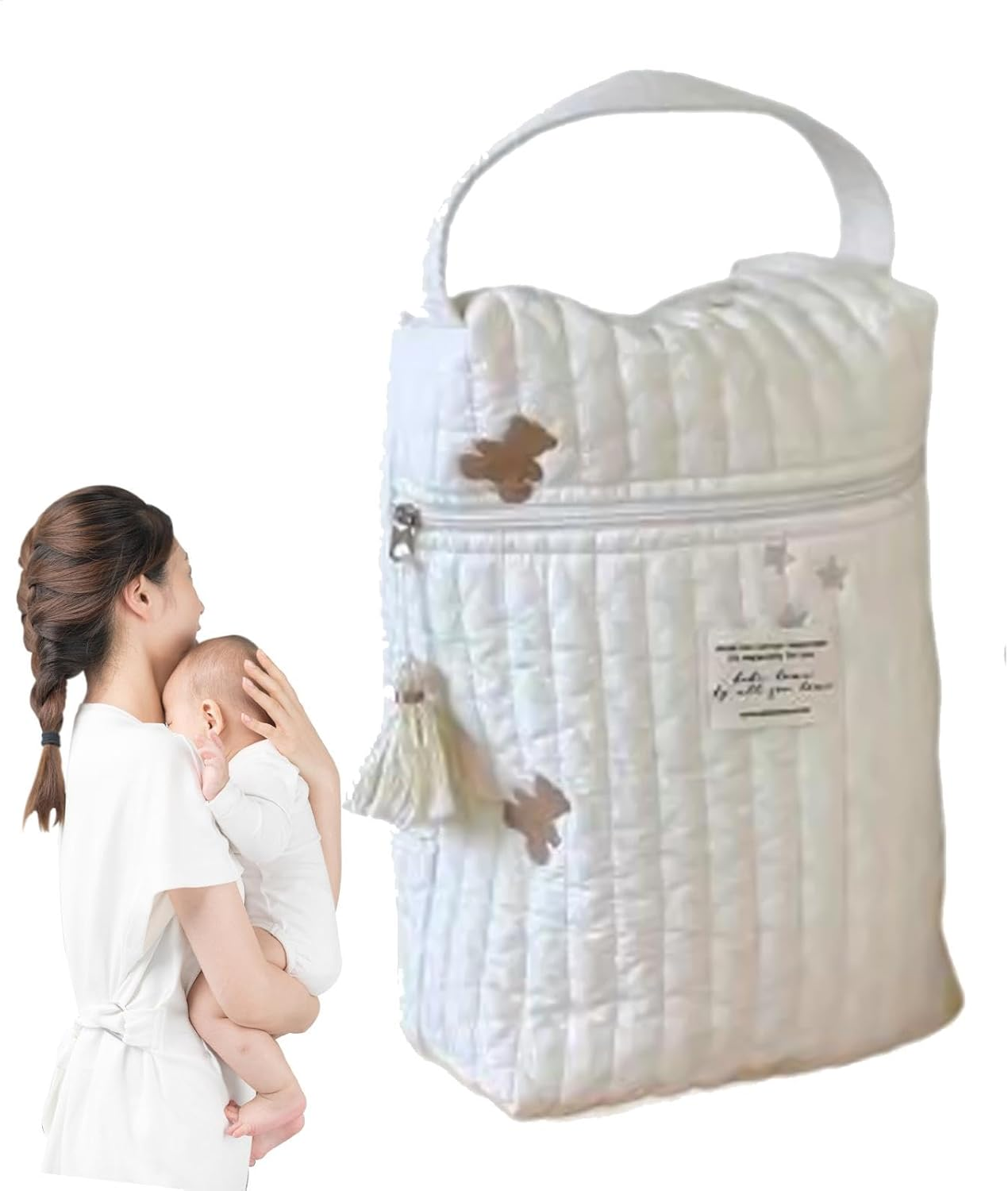 Diaper Bag Accessories for Travel, Diaper Pouch For, Baby Diaper Organizer for Outdoors, Baby Travel Organizer Pouch, Diaper Storage Organizer for Parents, Outdoor Diaper Bag Storage image number 3