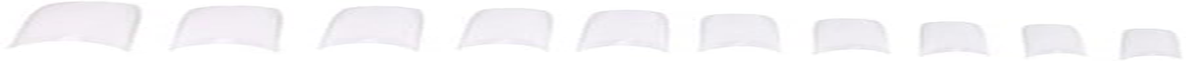 500Pcs Lady White French Acrylic Style Artificial False Nails Half Tips image number 3