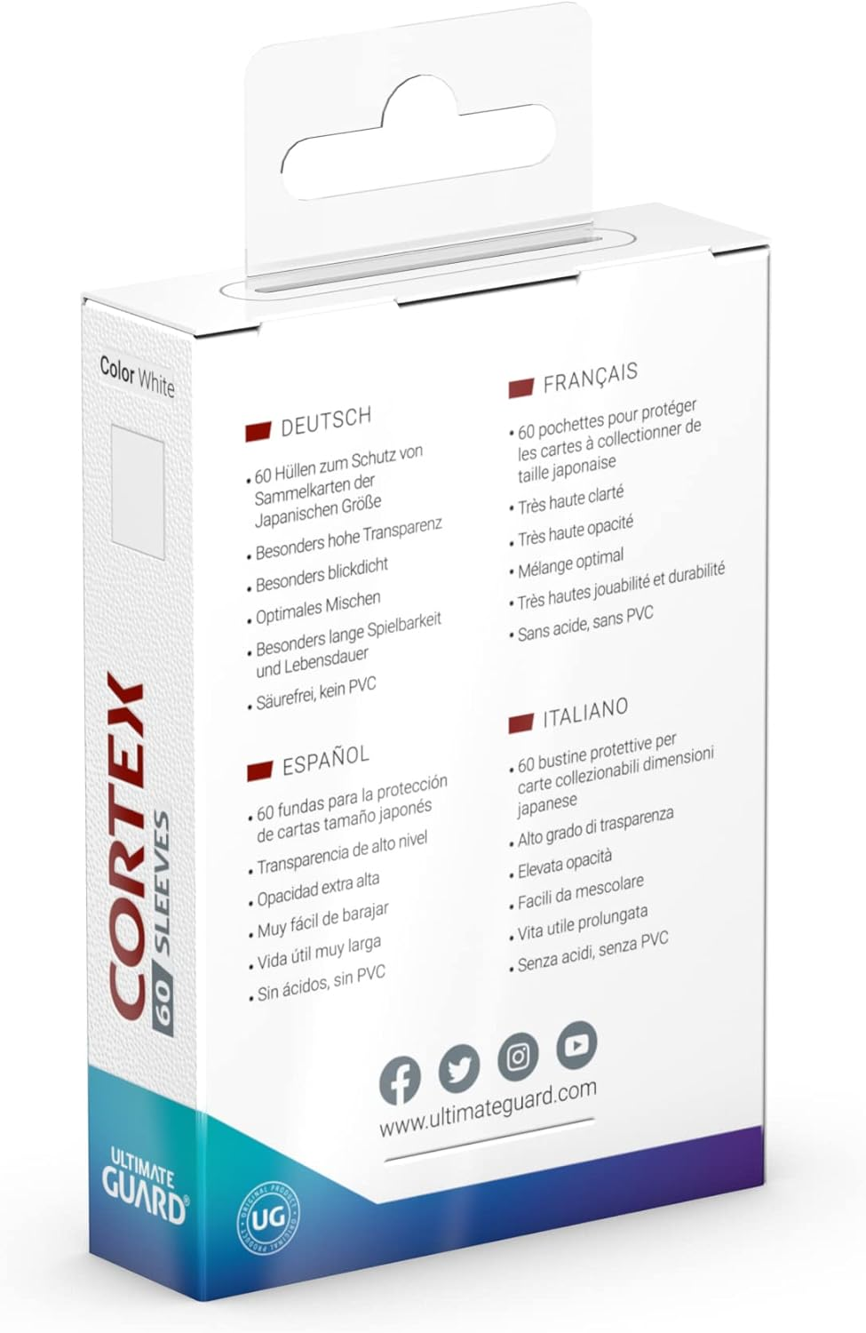 Ultimate Guard Cortex Sleeves image number 2