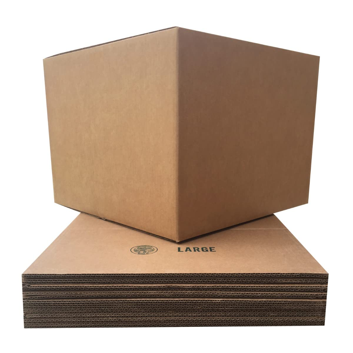 Large Moving Boxes (6 Pack) 20X20X15-Inches Packing Cardboard Box image number 1