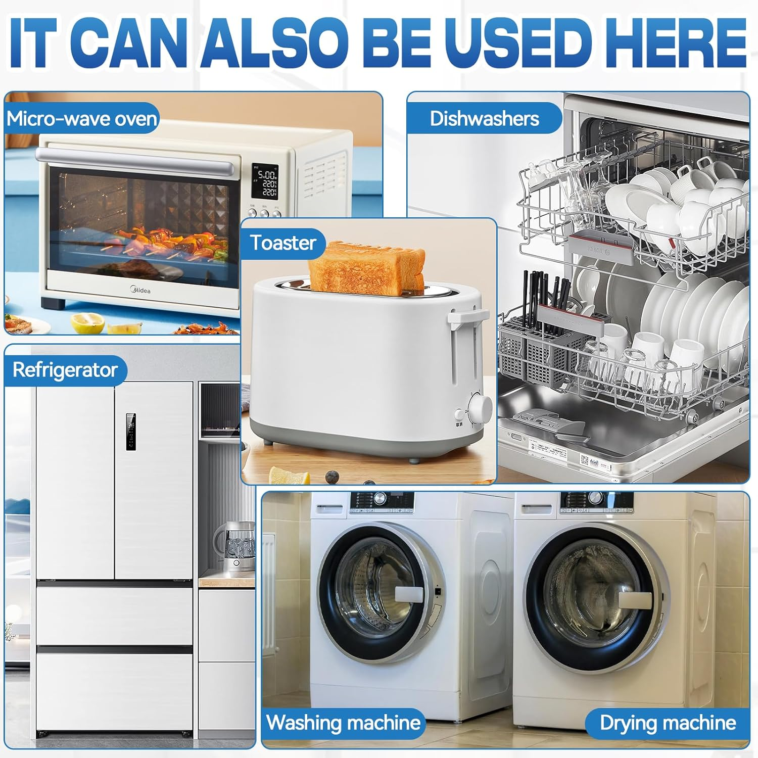 White Touch up Paint, 2Pack Semi Gloss White Wall Paints, Appliance Kitchen Cabinet Bathtub Paints for Wall, Multi Surface Touch up Paint Pen, for Enamel Porcelain Door Furniture Chips Scratches image number 1