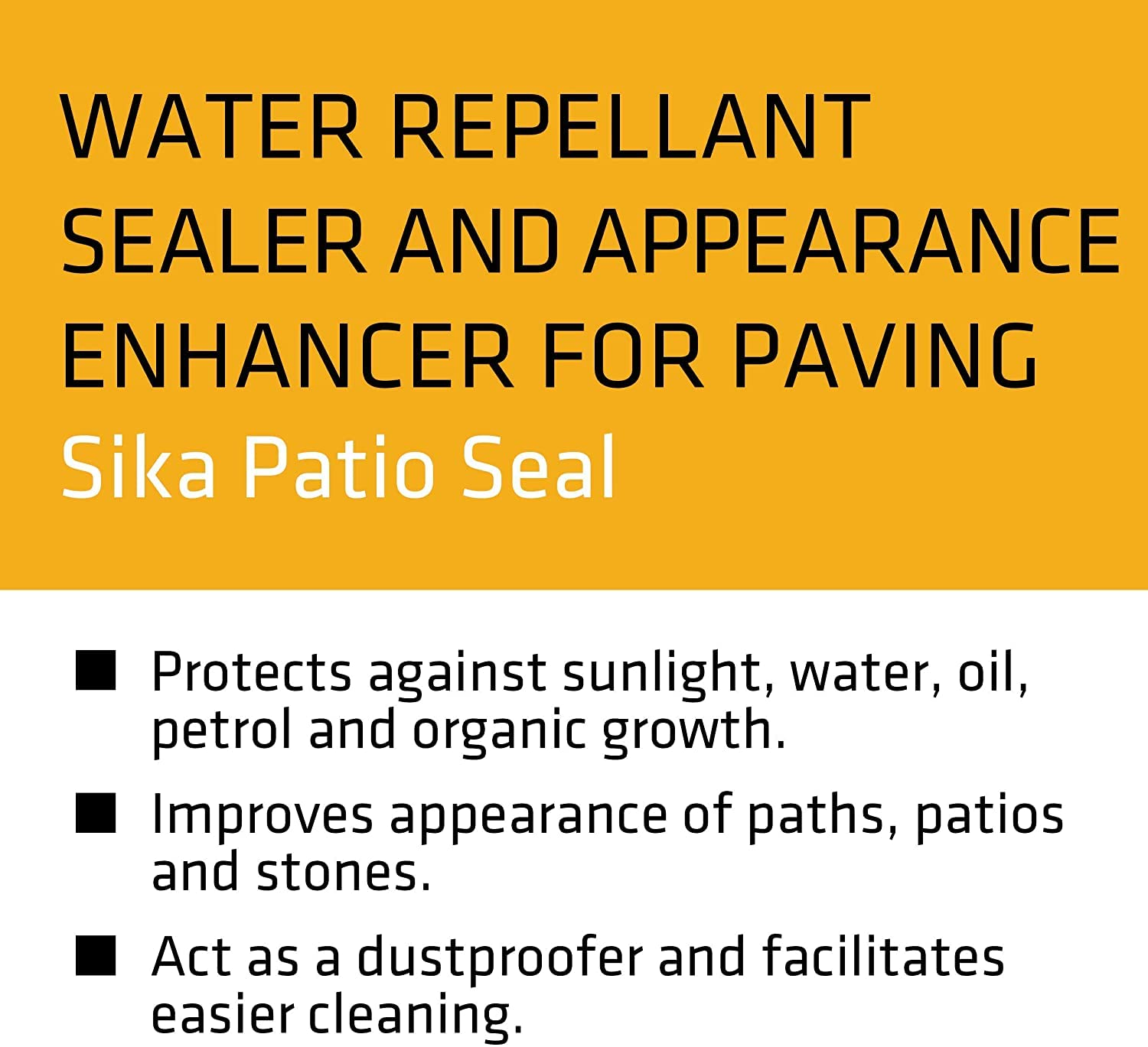 Sika Patio Seal - Paving Sealer, Clear, 5 Litre image number 2