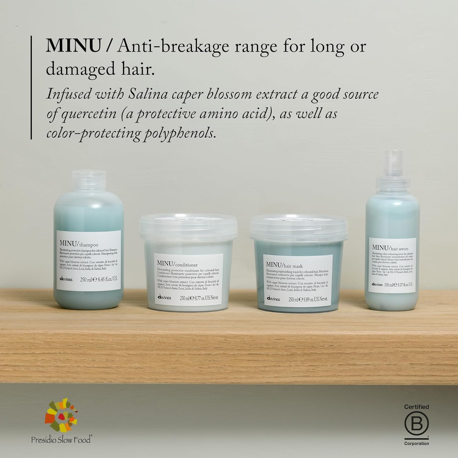 Davines Minu Hair Mask, 8.45 Fl Oz