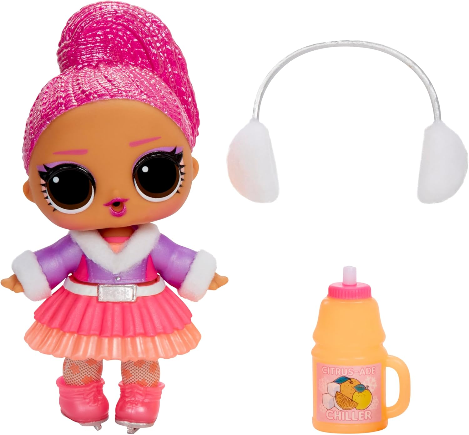 L.O.L. Surprise! Winter Snow Tot - 1 Collectible Doll with a Magical Snow Surprise, 8 Dolls to Collect, Comes with Frosty Cool Fashions and Accessories, Present for Kids Ages 4+ image number 4