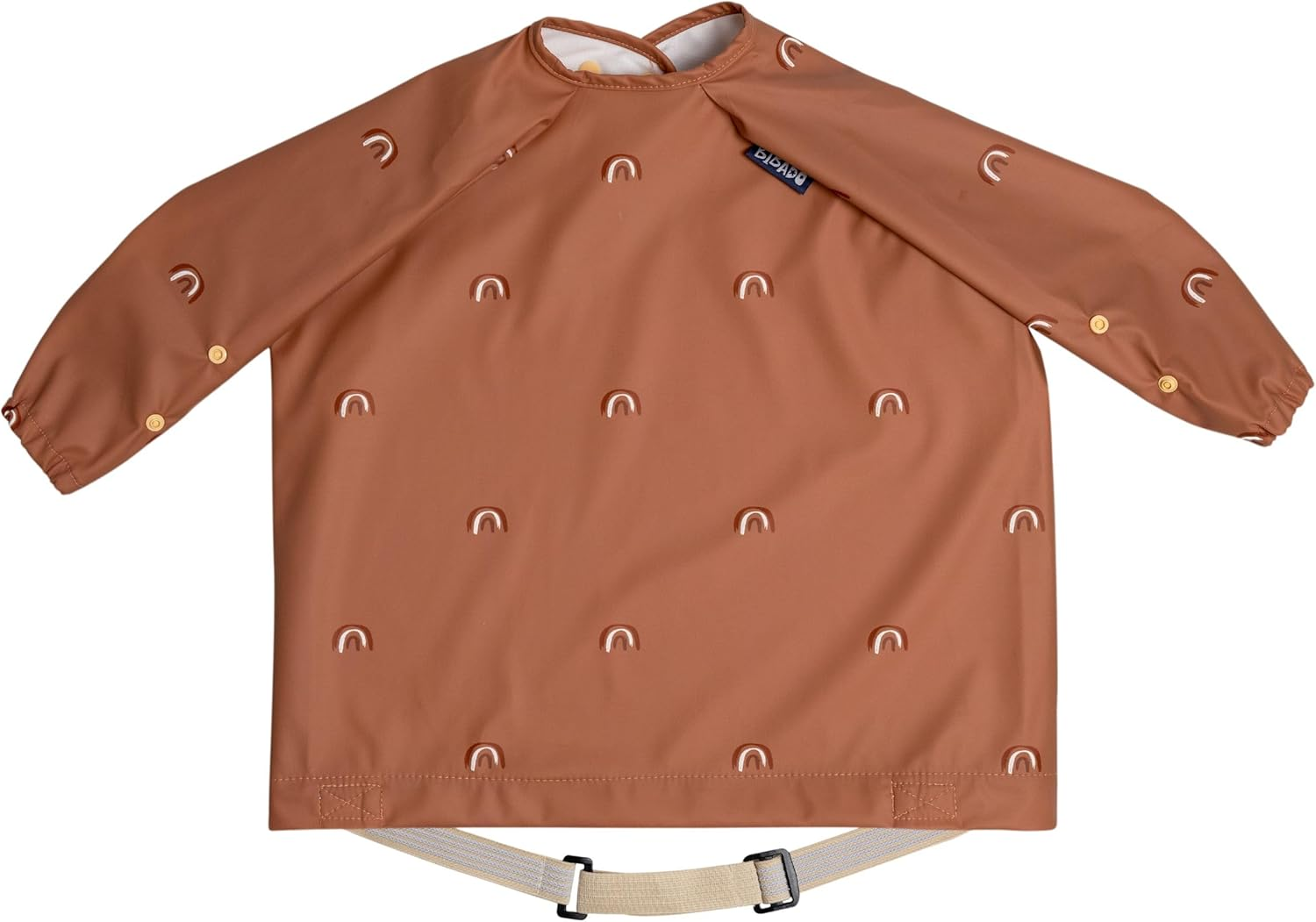 Bibado Baby Bibs with Sleeves - Toddler and Baby Led Weaning Bib - 6-36 Months, Attaches to Highchairs, Strollers, Tables