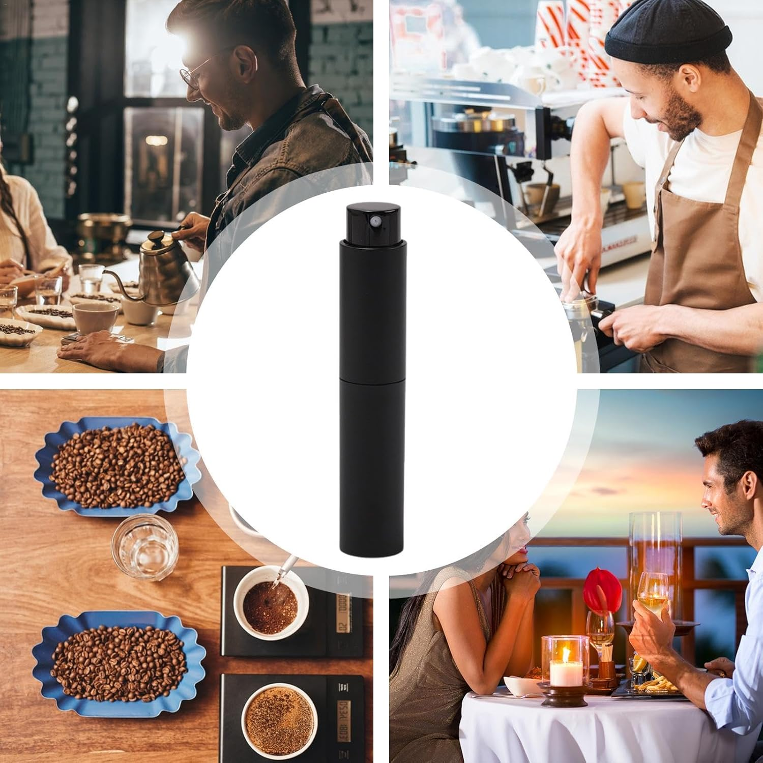 Atomizer, Atomizer Sprayer for | Small Spray Bottle | 10ML Travel Refillable Atomizer, Empty Bottle, Mr for Women and Men, Travel