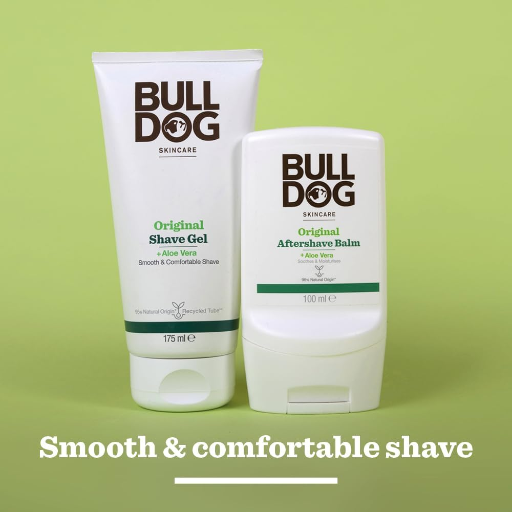 Bulldog Original after Shave Balm 100 Ml | Smooth & Comfortable Shave | Aloe Vera | Lightweight and Non-Greasy Formula | Skin Moisturiser | image number 4