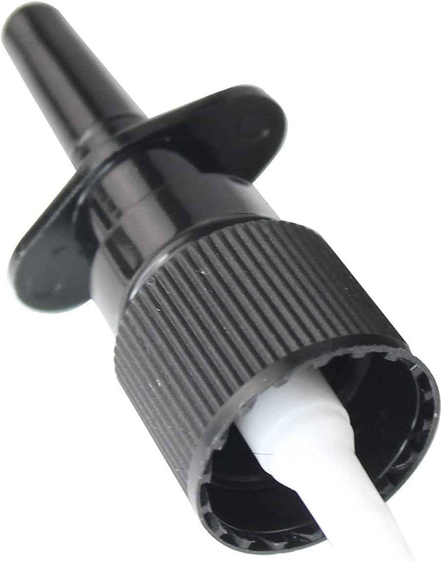 24 Pcs 5Ml Plastic Nasal Spray Bottles Empty Refillable Fine Mist Sprayers Travel Container for Perfumes Essential Oils Saline Water Nasal Spray Applications image number 2