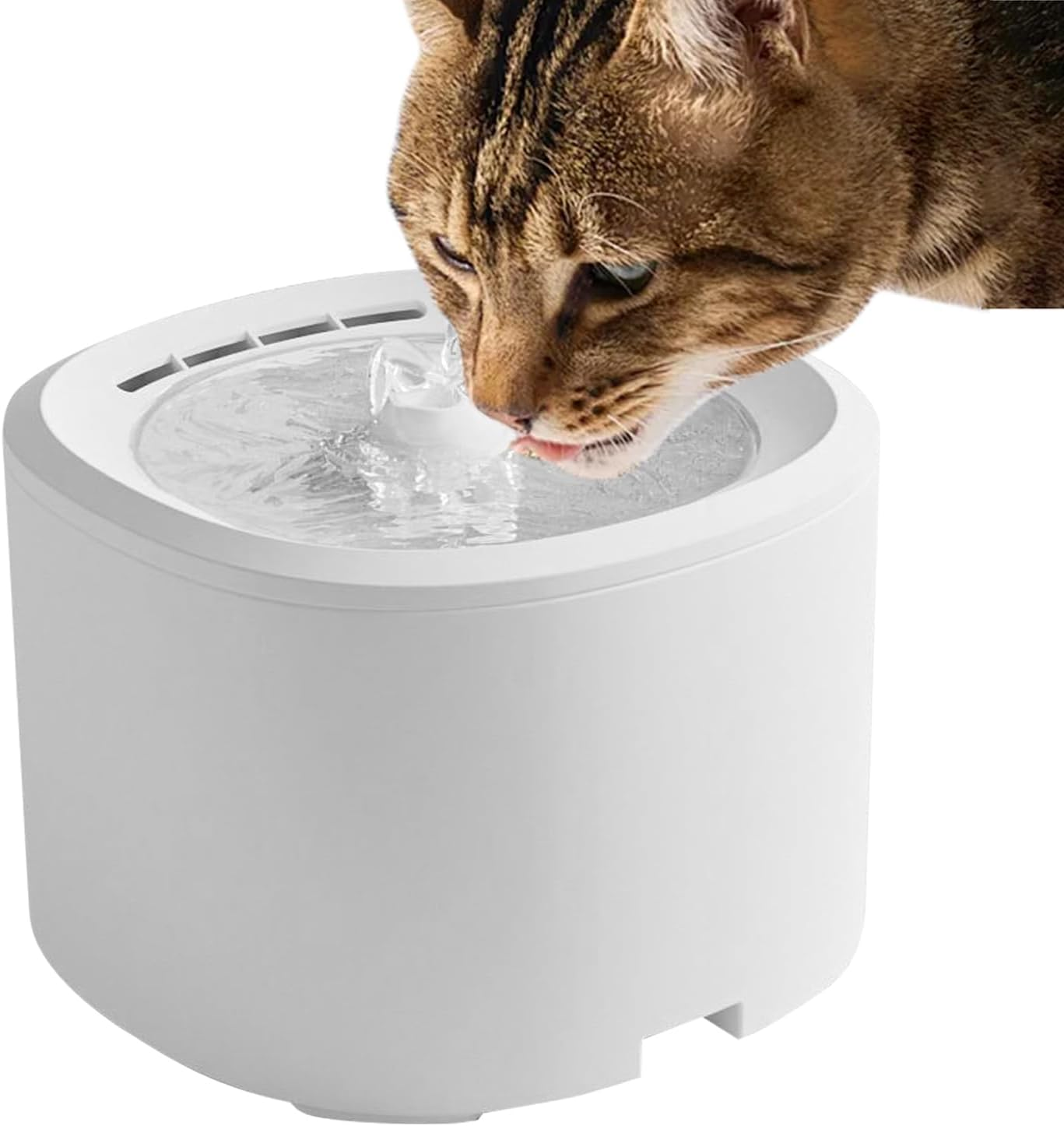 Cat Fountain for Interior Use, Automatic 3L Drinking Station for Pets | USB Water Dispenser with Filter for Cats Dog Multi Pair Home Intelligent Quiet USB Indoor Travel Kitten Welp Intelligent Quiet image number 5