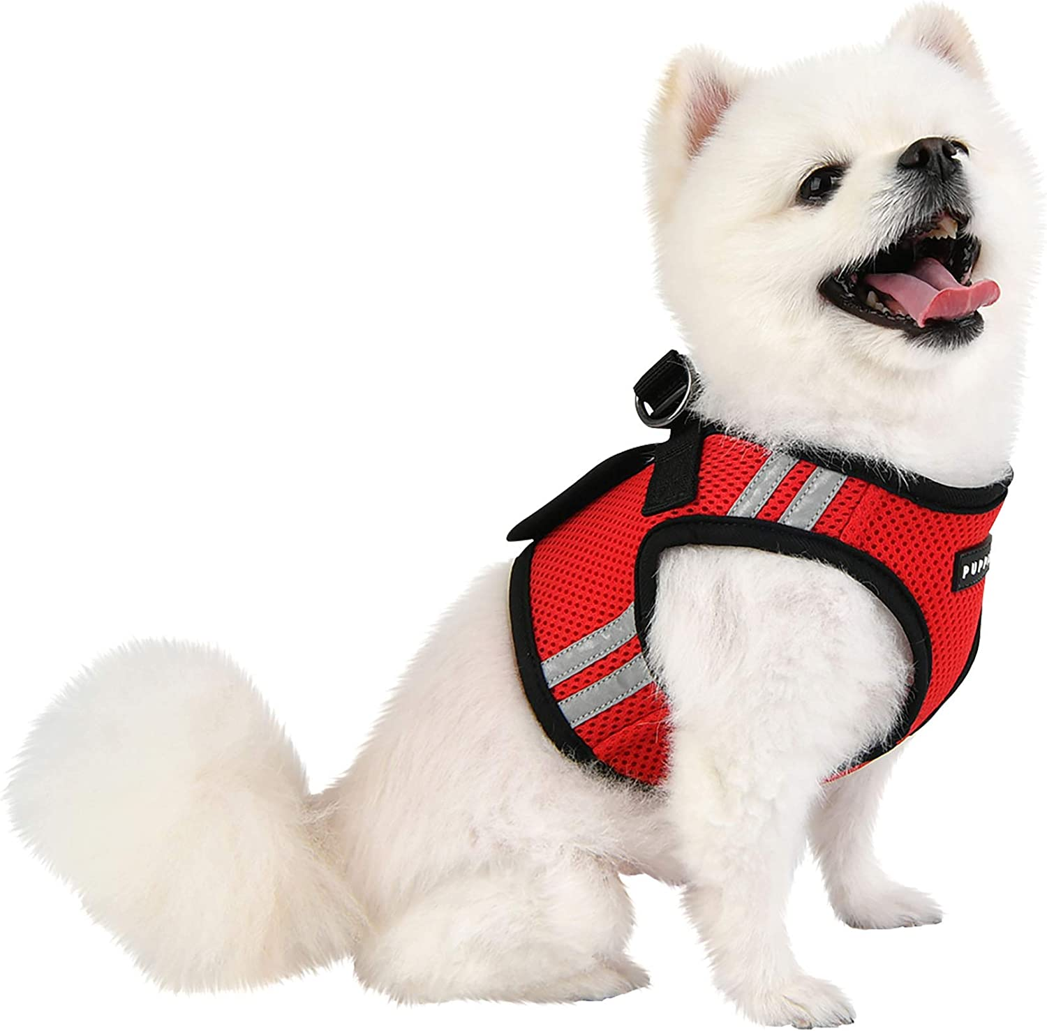 Puppia Soft Vest Harness Pro - Red - M image number 2
