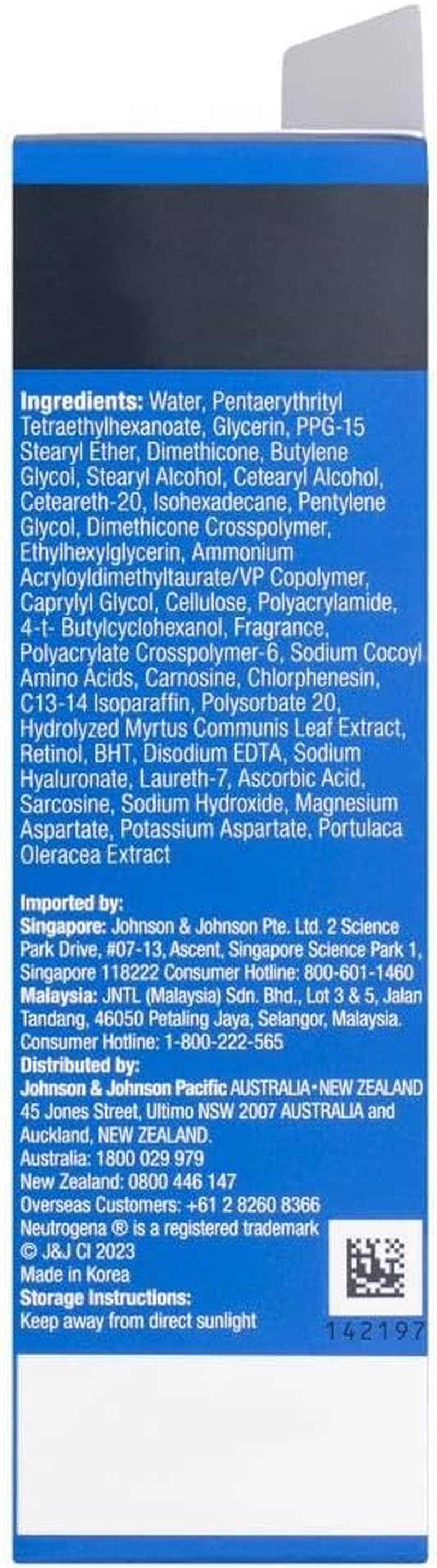 Neutrogena Visible Repair Retinol Night Moisturizer 30Ml