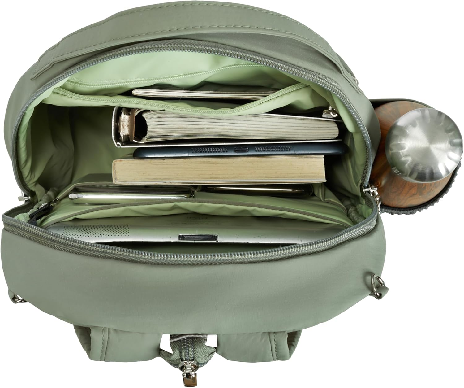 Travelon Anti-Theft Roam Convertible Backpack Sling - Glacier image number 7