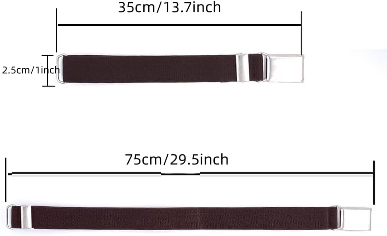 Kids Buckle Belt Kid Adjustable Elastic Belt Boy Stretch Belt for Children Boys Girls - Beige image number 5