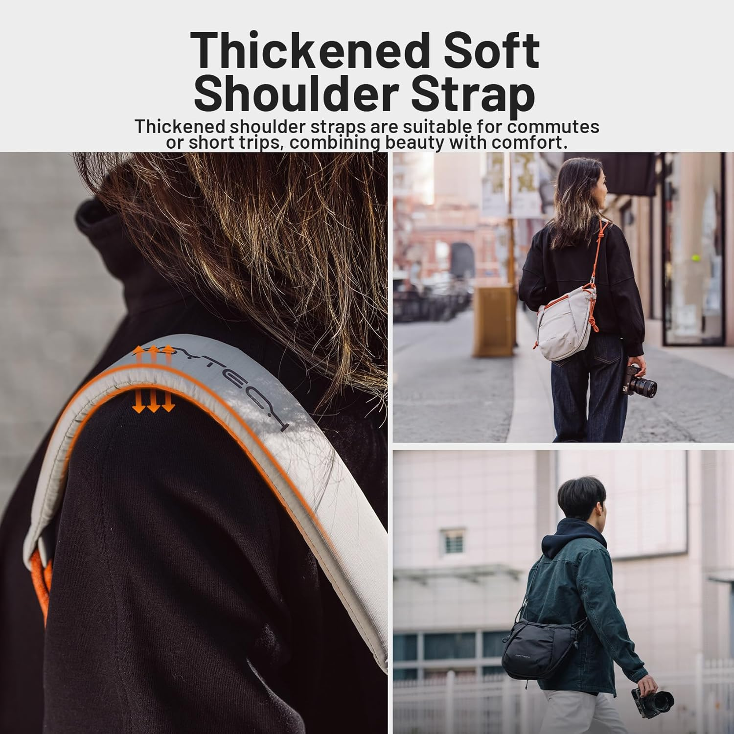 PGYTECH Onego Rope Strap Camera Bag &ndash; Multifunctional Shoulder Bag for Urban Photographers. Compact Camera Bag Compatible with Sony/Canon/Nikon/Mirrorless Cameras, Forest - Lilac image number 4