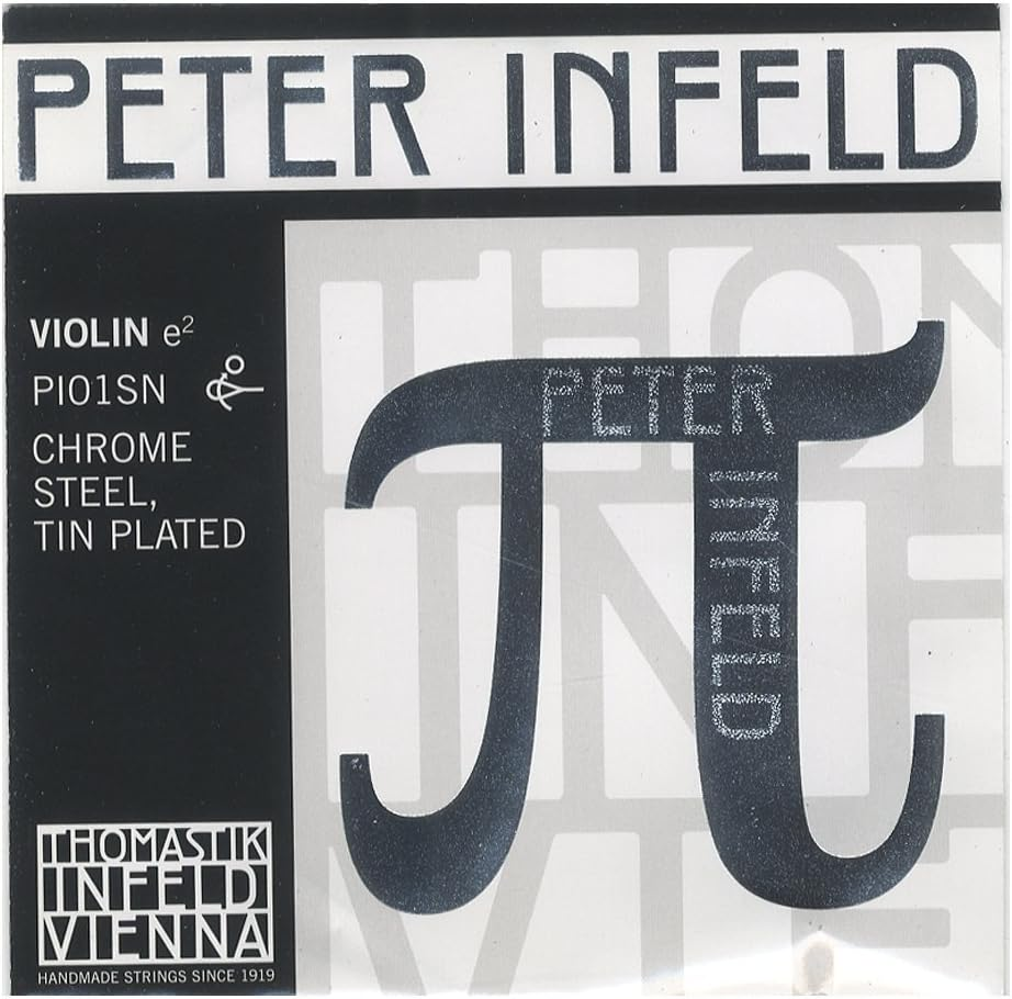 Thomastik 634526 Violin Strings Synthetic Core Peter Infeld Set 4/4 E Tin image number 6