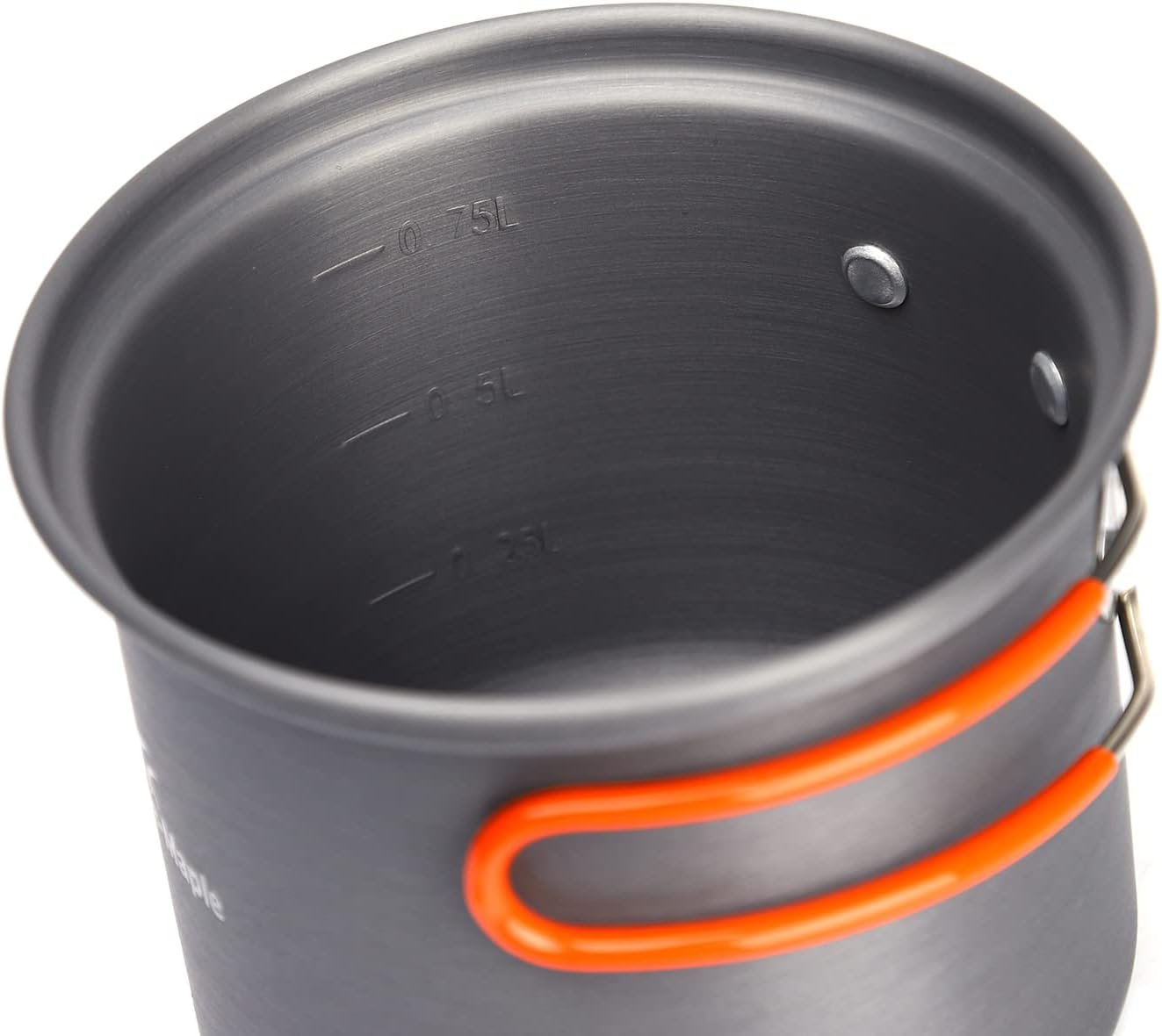 Fire-Maple Camping Pot Bowl Foldable Backpacking Cooking Set Pots for 1 Person 195G FMC-207 Ultralight Outdoor Single Cookware image number 5