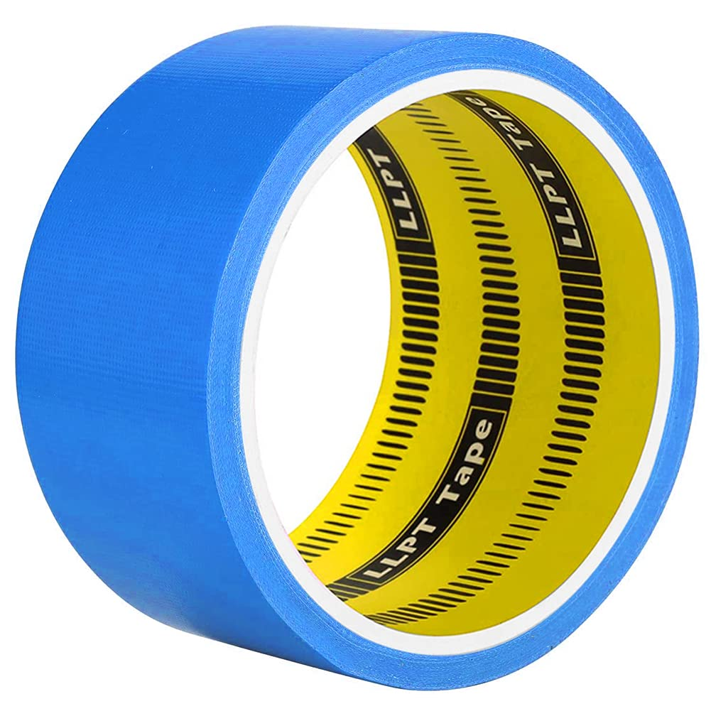 LLPT Duct Tape Premium Color Fabric Gaffer Tape Heavy Duty Waterproof Cloth Repair Tape for DIY Indoor Outdoor Use 1 Pack 50MM X 9M, Yellow (DT601YL)