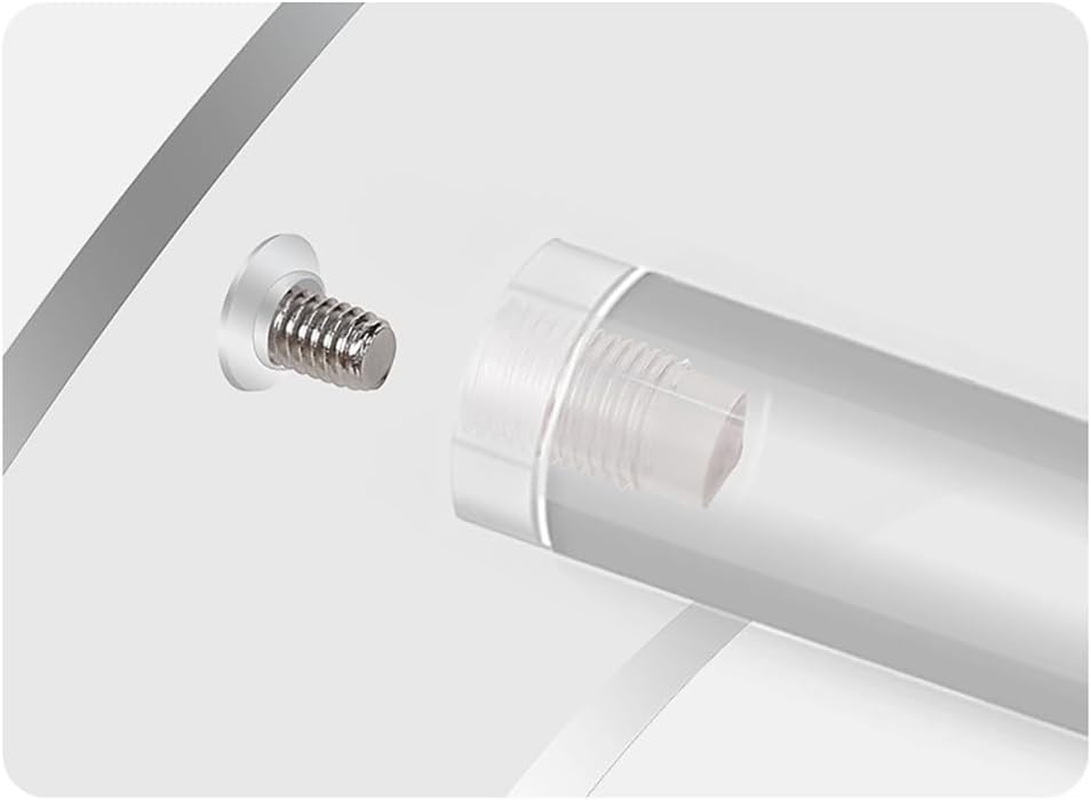 3-Tier Clear Acrylic Display Stand, Half Moon Riser Shelf for Pop Figures, Cupcakes, Cosmetics, Collections (Transparent, 3 Tier) image number 3