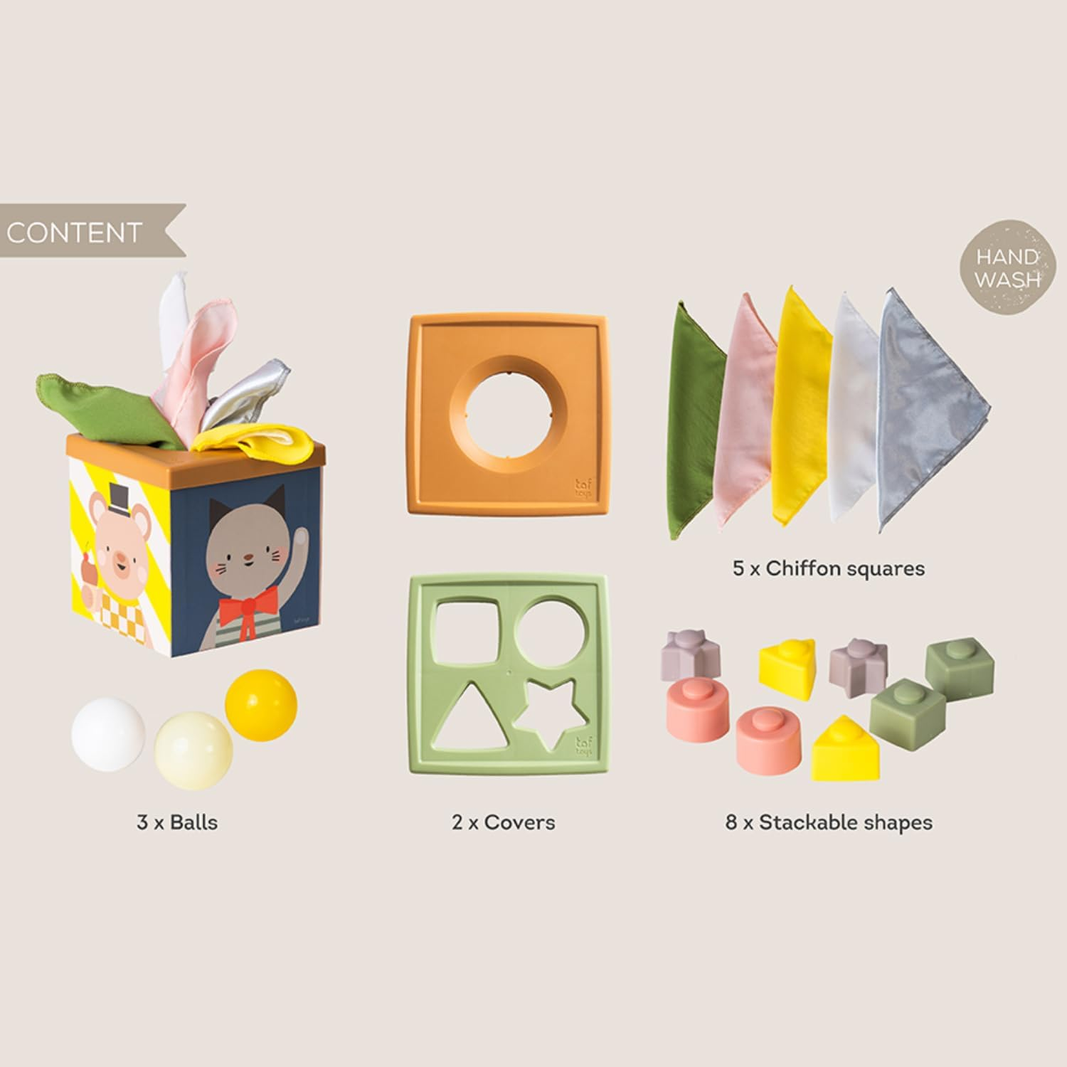 Taf Toys Play and Discovery Cube image number 4