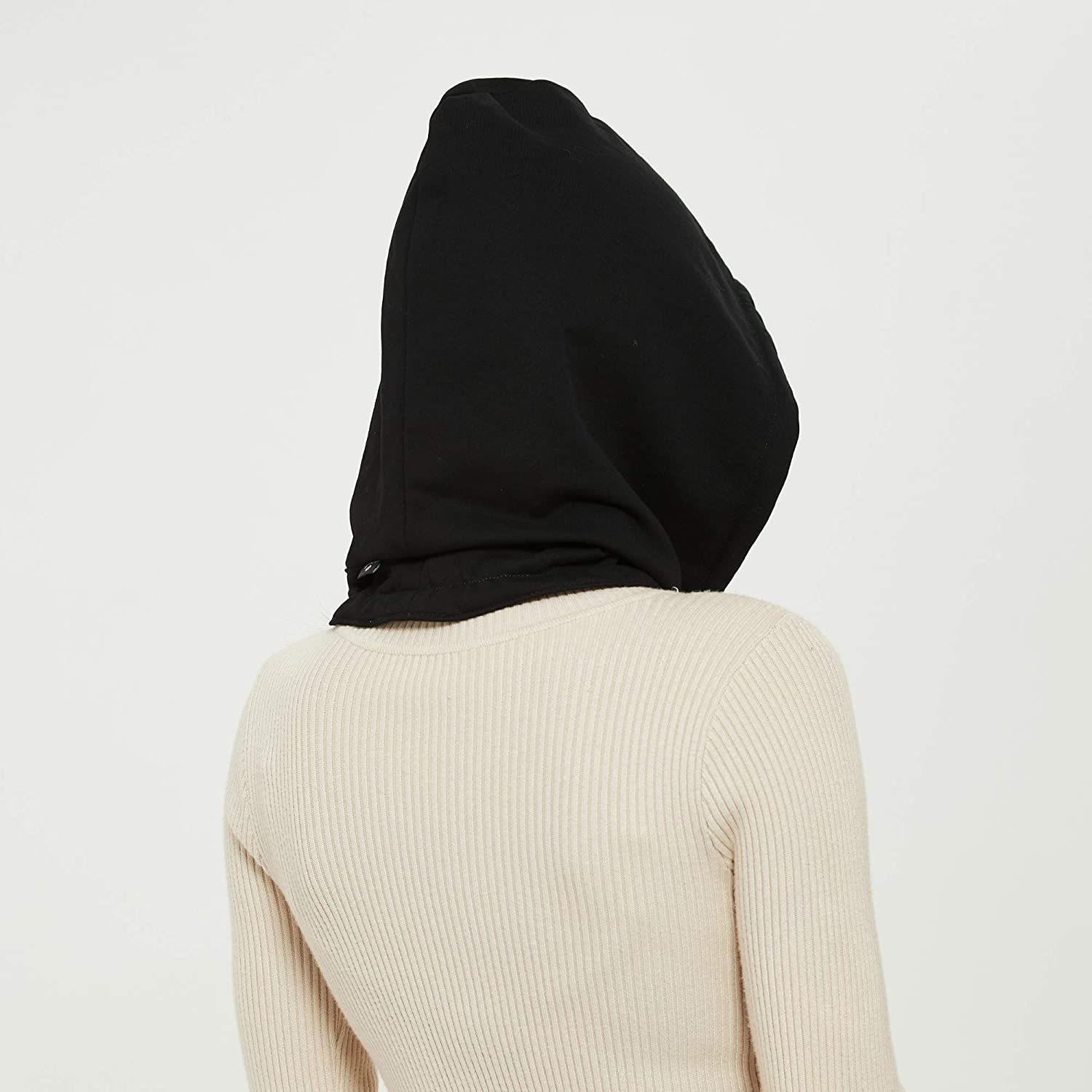 Radia Smart &reg; EMF Protection Hood, Faraday Hat, 5G Anti-Radiation, RF Shielding, Wifi Shield, Brain Coat, Black, Black, One Size image number 6