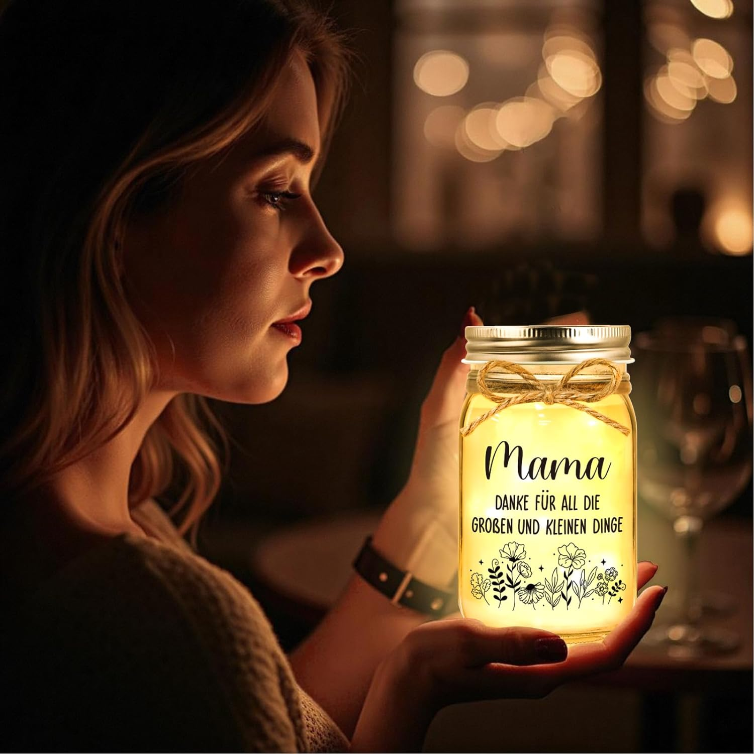 Hiipeefeel Gifts for Mum for Birthday, LED Bottle Light, Birthday Gift, Mother'S Day Gift, Mum Gift, Mother'S Day Christmas image number 1