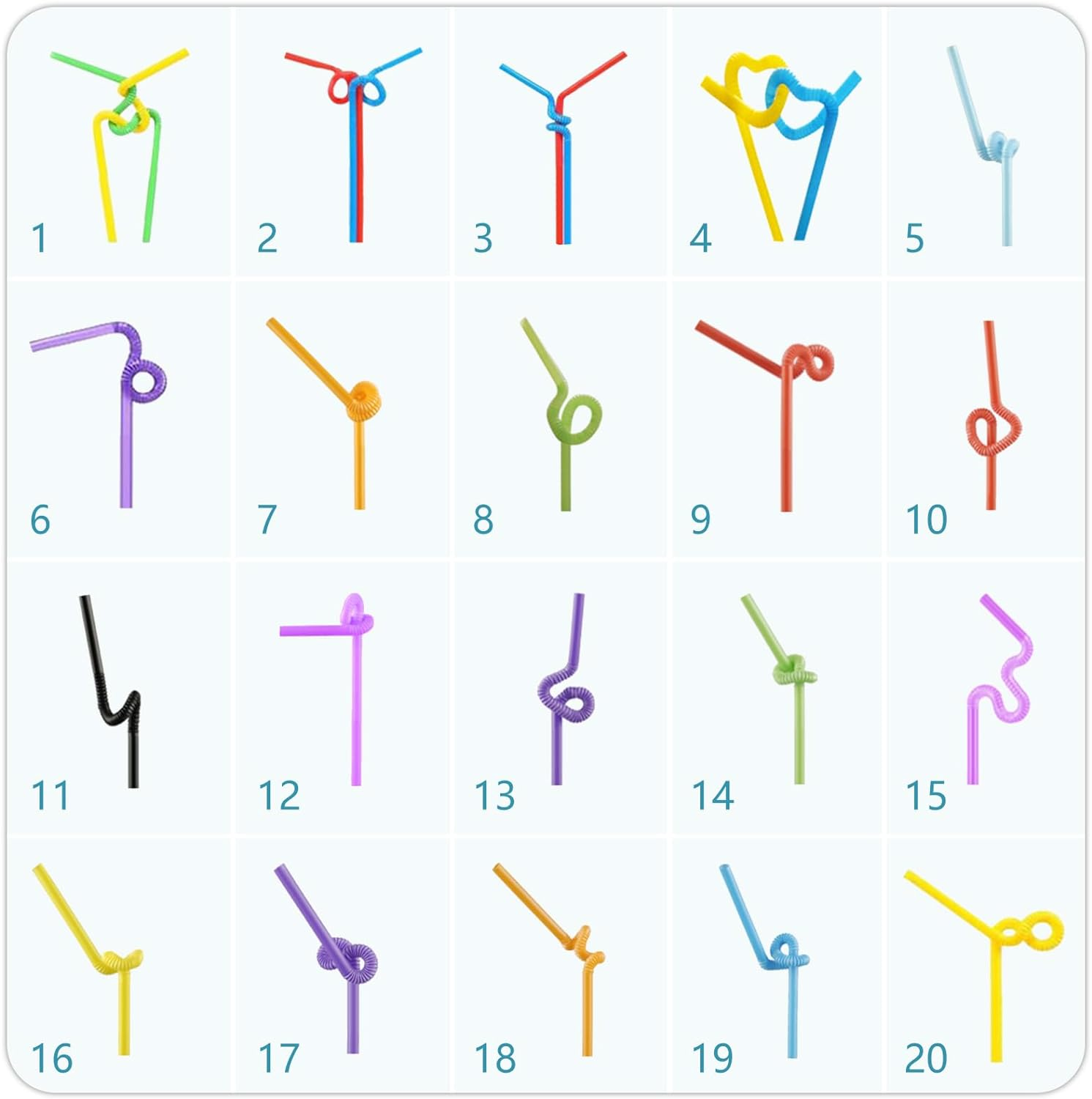 Geeric 100Pcs Black Reusable Eco-Friendly Material Straws, 26Cm Long, Ideal for Home, Bars, Restaurants, Parties image number 5