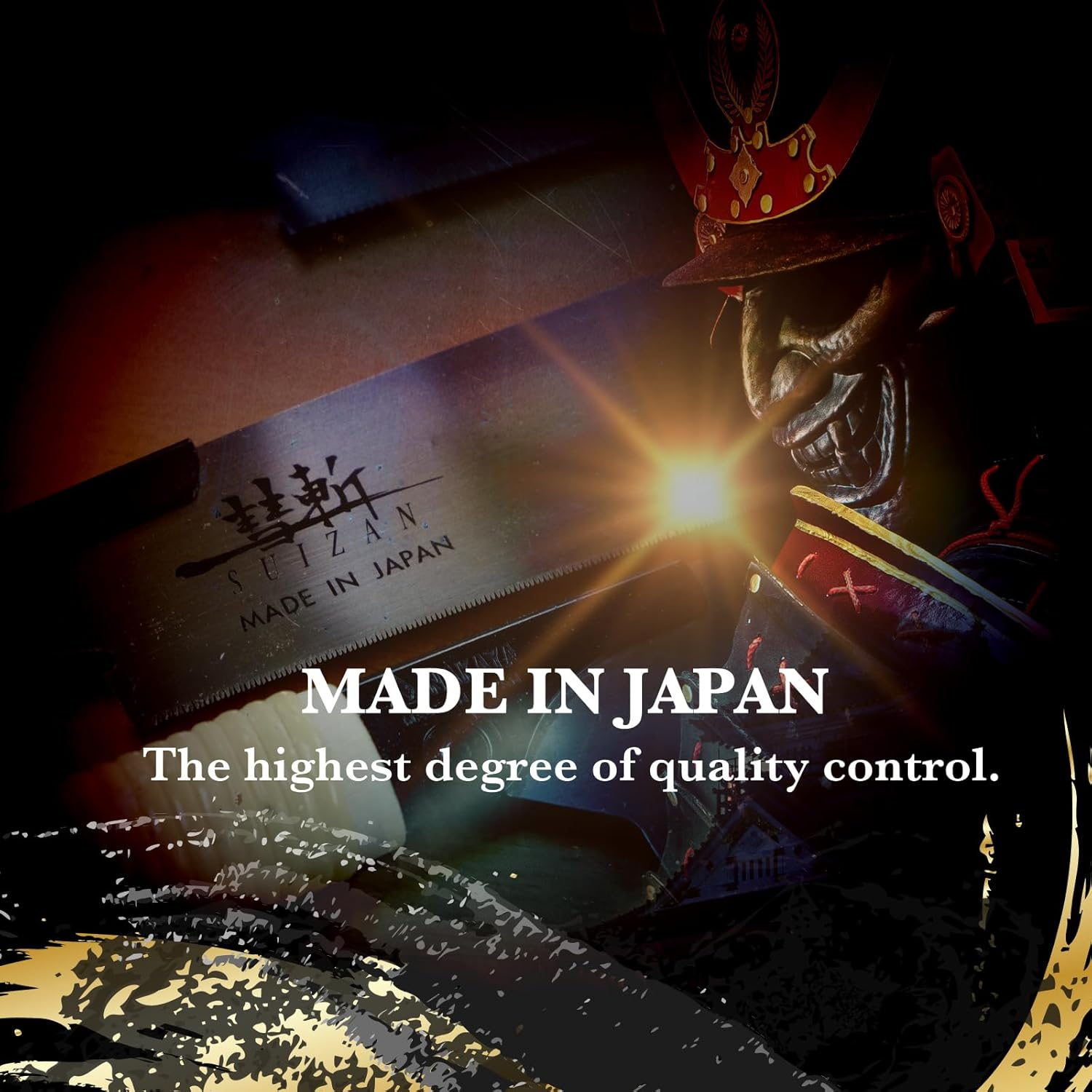 SUIZAN Flush Cut Saw 180Mm - Professional Japanese Pullsaw Handsaw Woodworking Tools image number 2