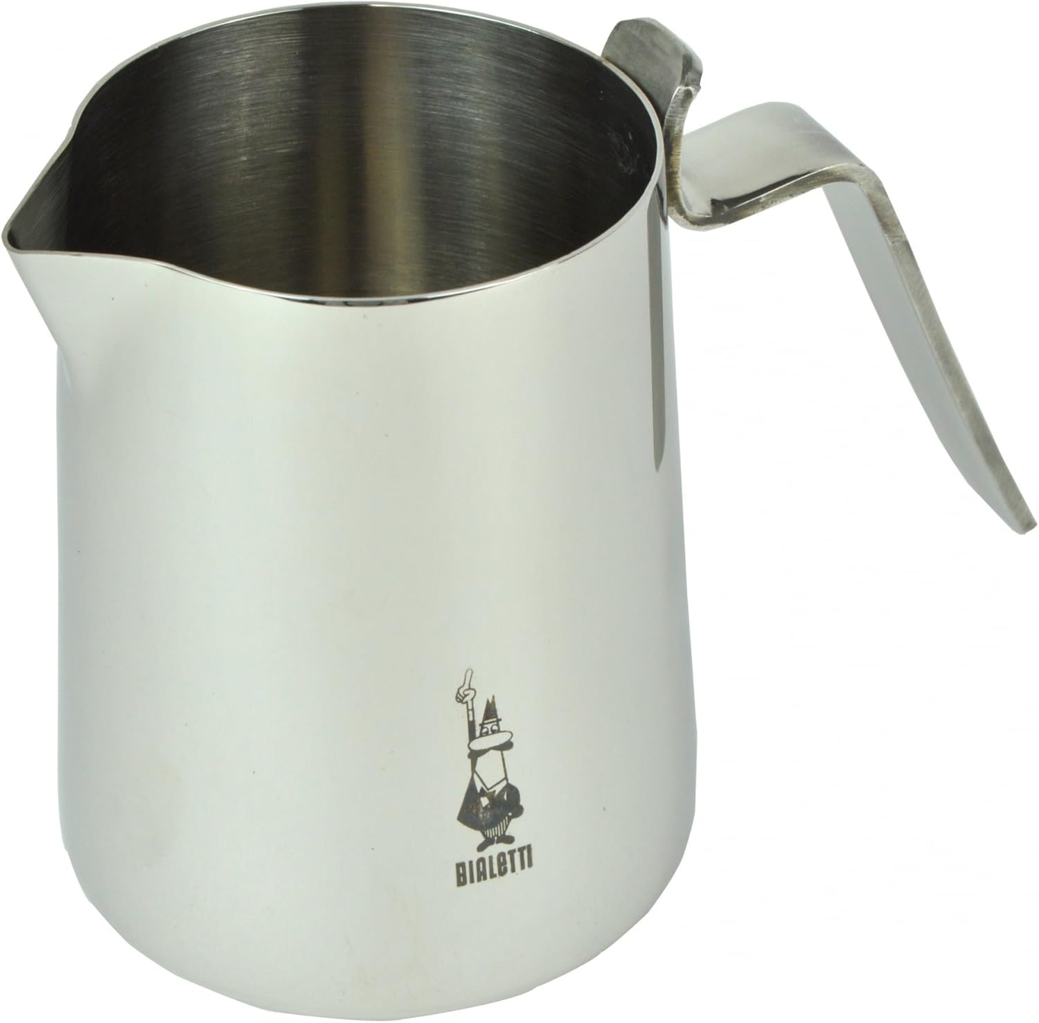 Bialetti - Milk Pitcher, Iconic Stovetop Espresso Maker,Stainless Steel, 300 Ml Size image number 2
