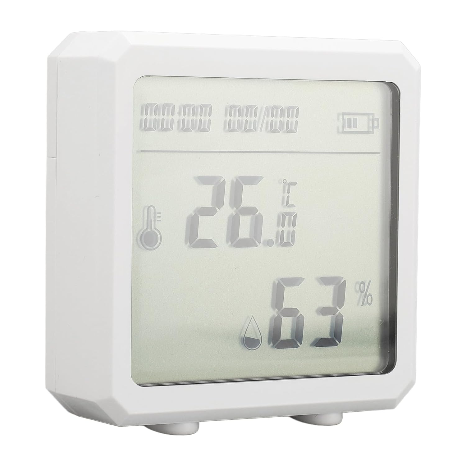 Wireless Wifi Digital Temperature Humidity Monitor, Smart Remote Sensor with LCD Display for Home Smart Life App, Ideal for Home, Bedroom, Baby Room, Office, Greenhouse, Cellar image number 6