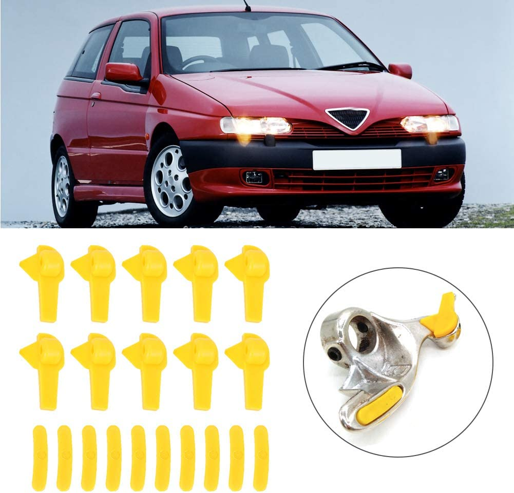 Tire Changer Protector, 20Pcs Automobile Tire Changer Mount Demount Duck Head Tool Insert Rim Protector Wheel Rim Edge Protector Tire Changer Bead Breaker for Mount Duck Head image number 3