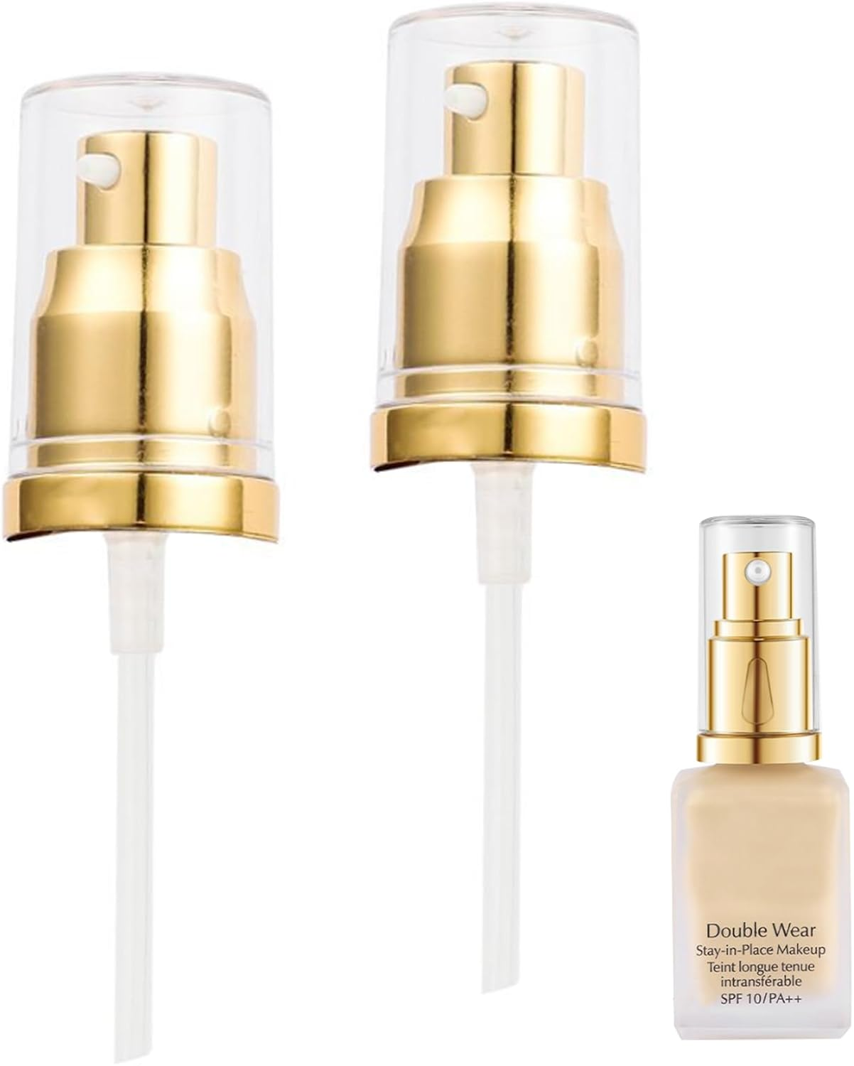 2PCS Upgrade Foundation Pump for Estee Lauder Double Wear Foundation,Replacement Dispenser Head Foundation Pump, Durable, Leak-Proof, Easy-To-Use Dispenser image number 4