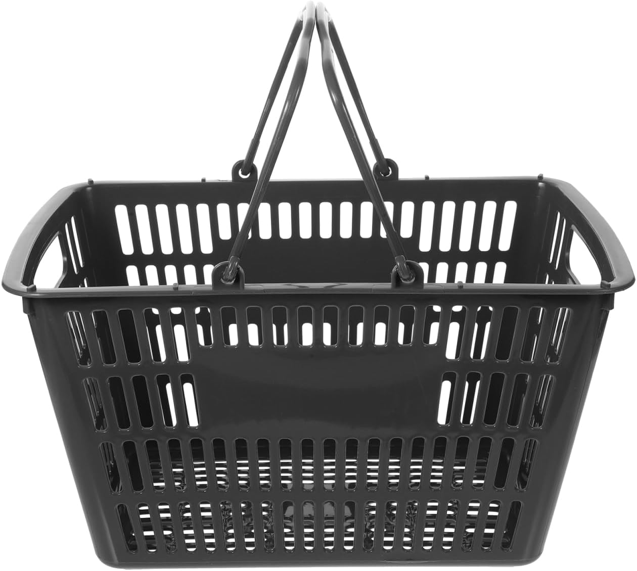 Ibasenice Hampers Storage Baskets Portable Plastic under Shelf Basket Shopping Random Color image number 3