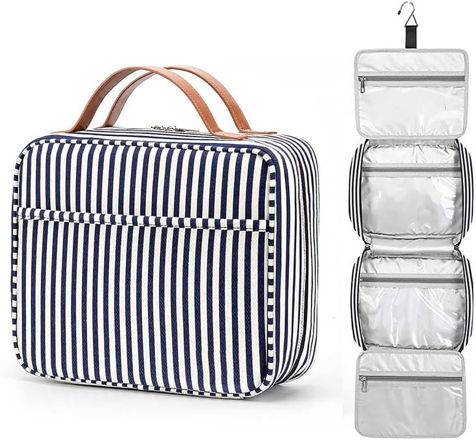 Hanging Travel Toiletry Bag,Large Capacity Cosmetic Waterproof for Accessories,Cosmetics,Travels Essentials Bathroom Shower